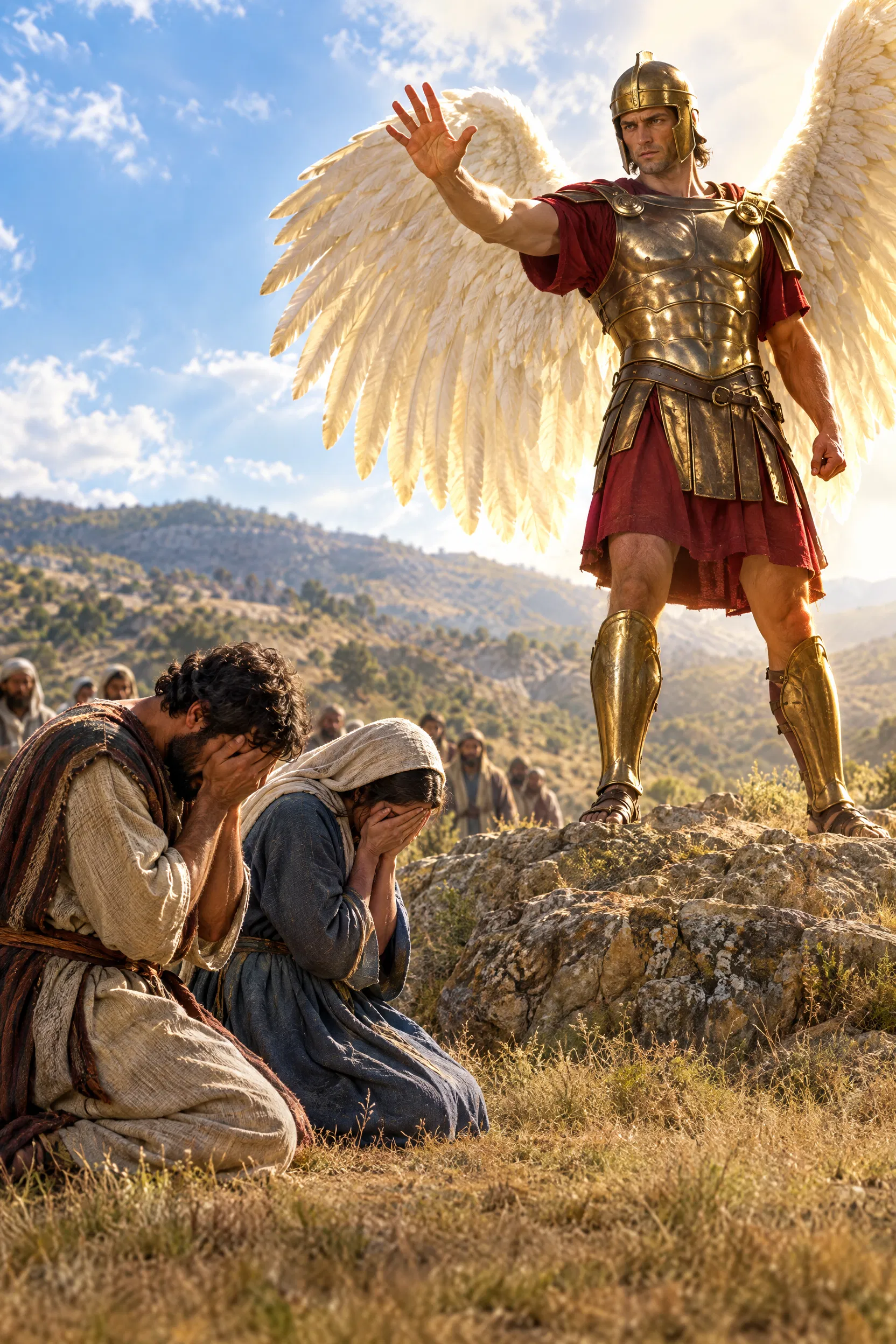 The Angel of the LORD Rebukes Israel at Bochim