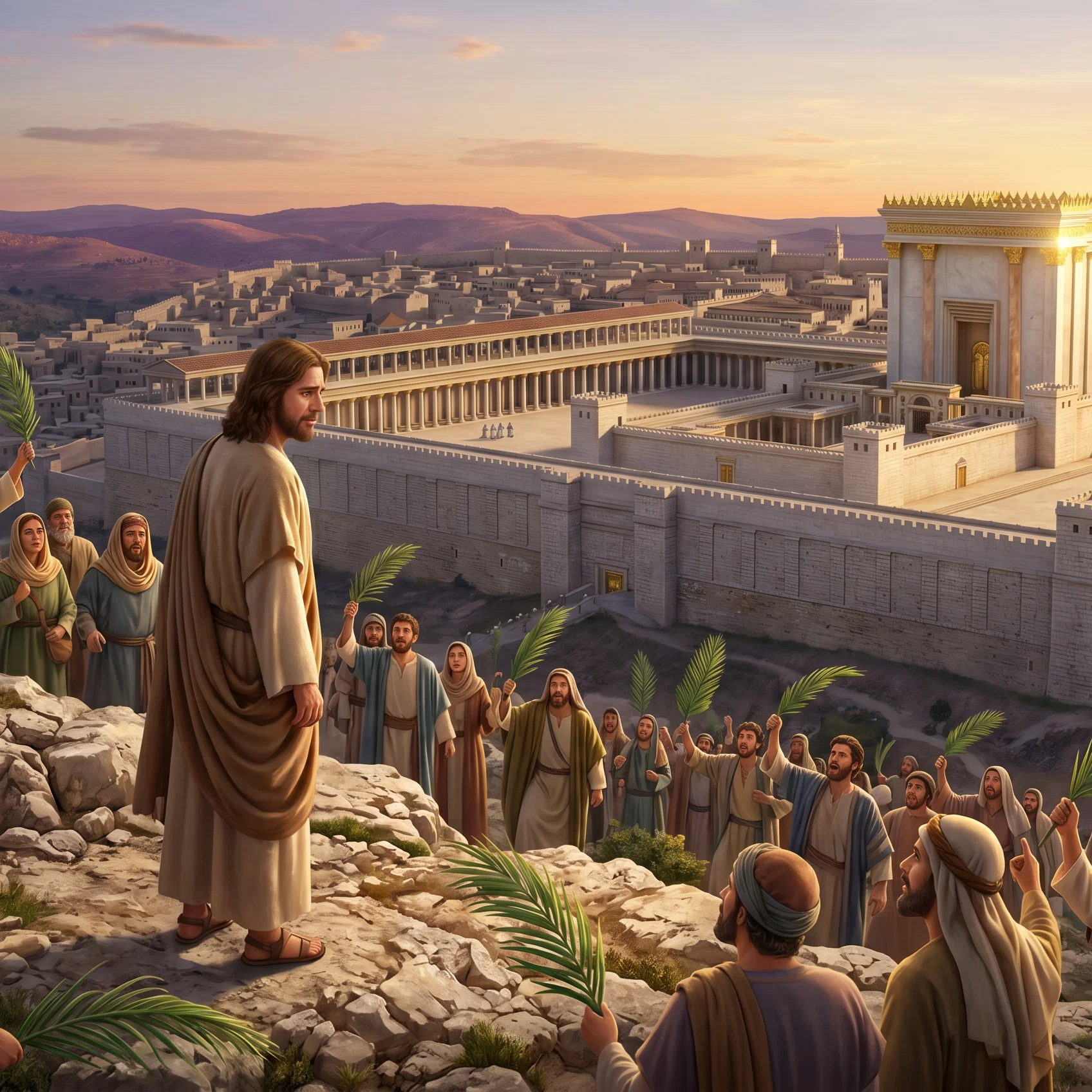 The Savior's Heartfelt Lamentation