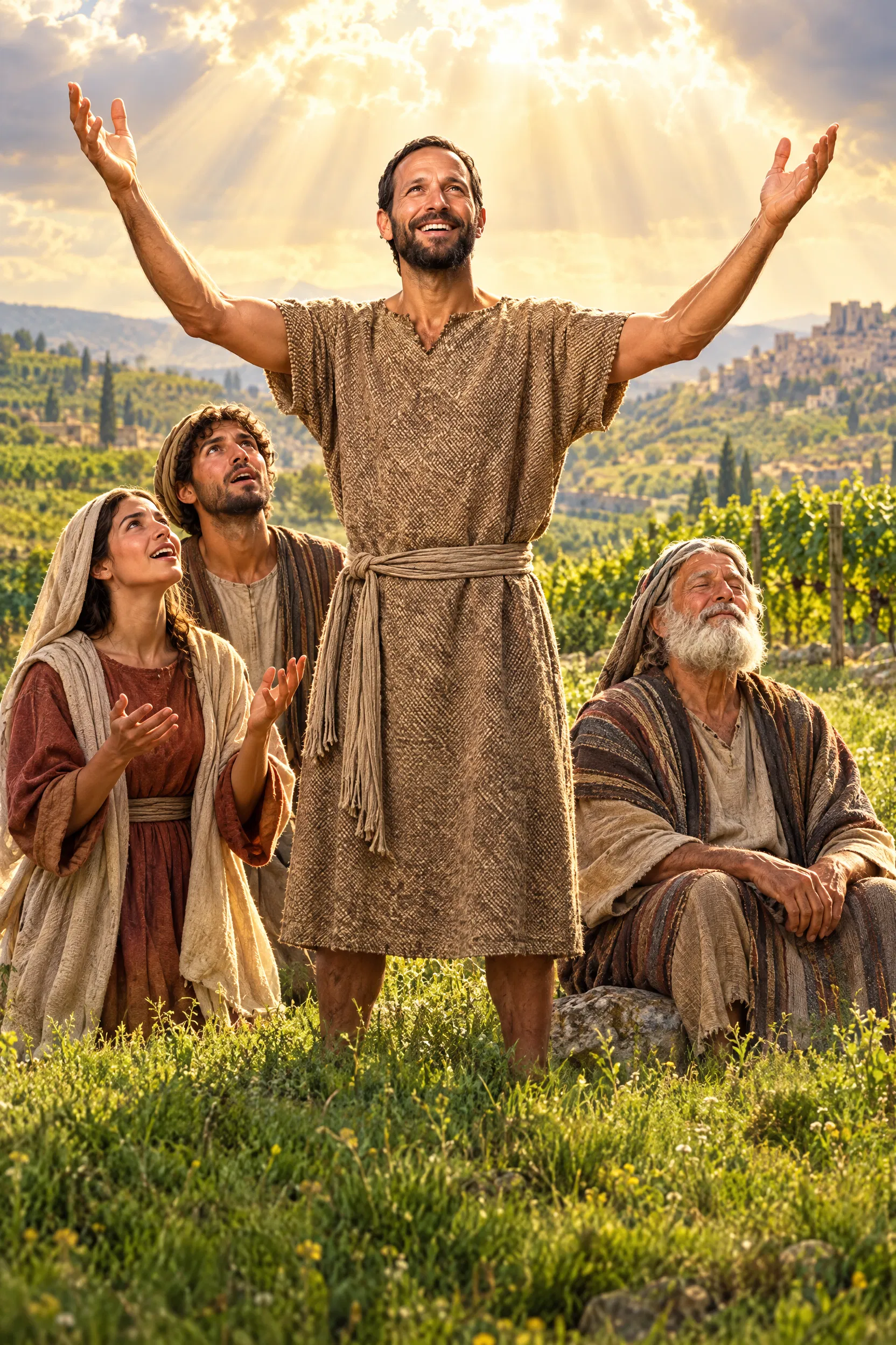 Joel Prophesies of the Spirit Poured Out