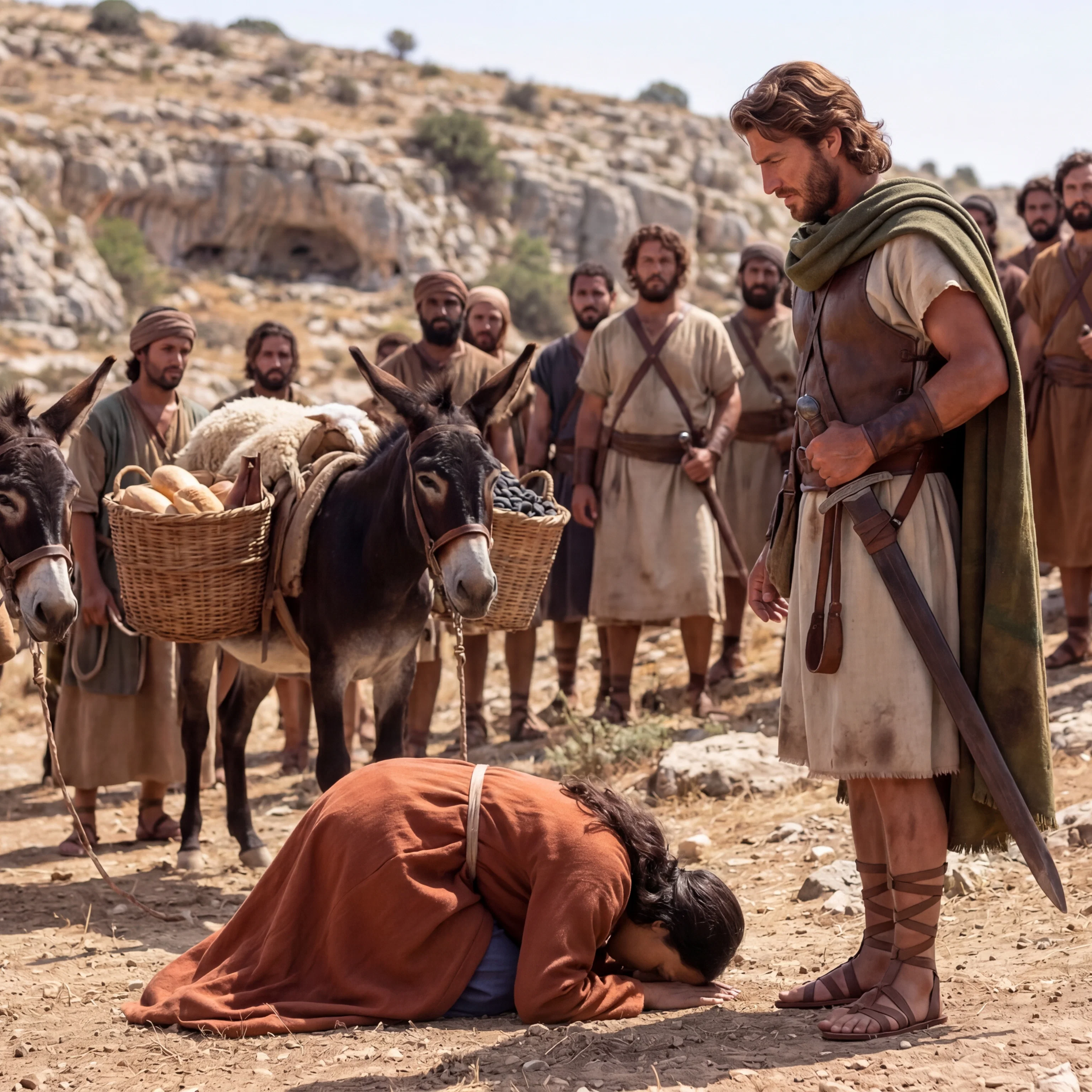 Abigail Pleads for Peace Before David