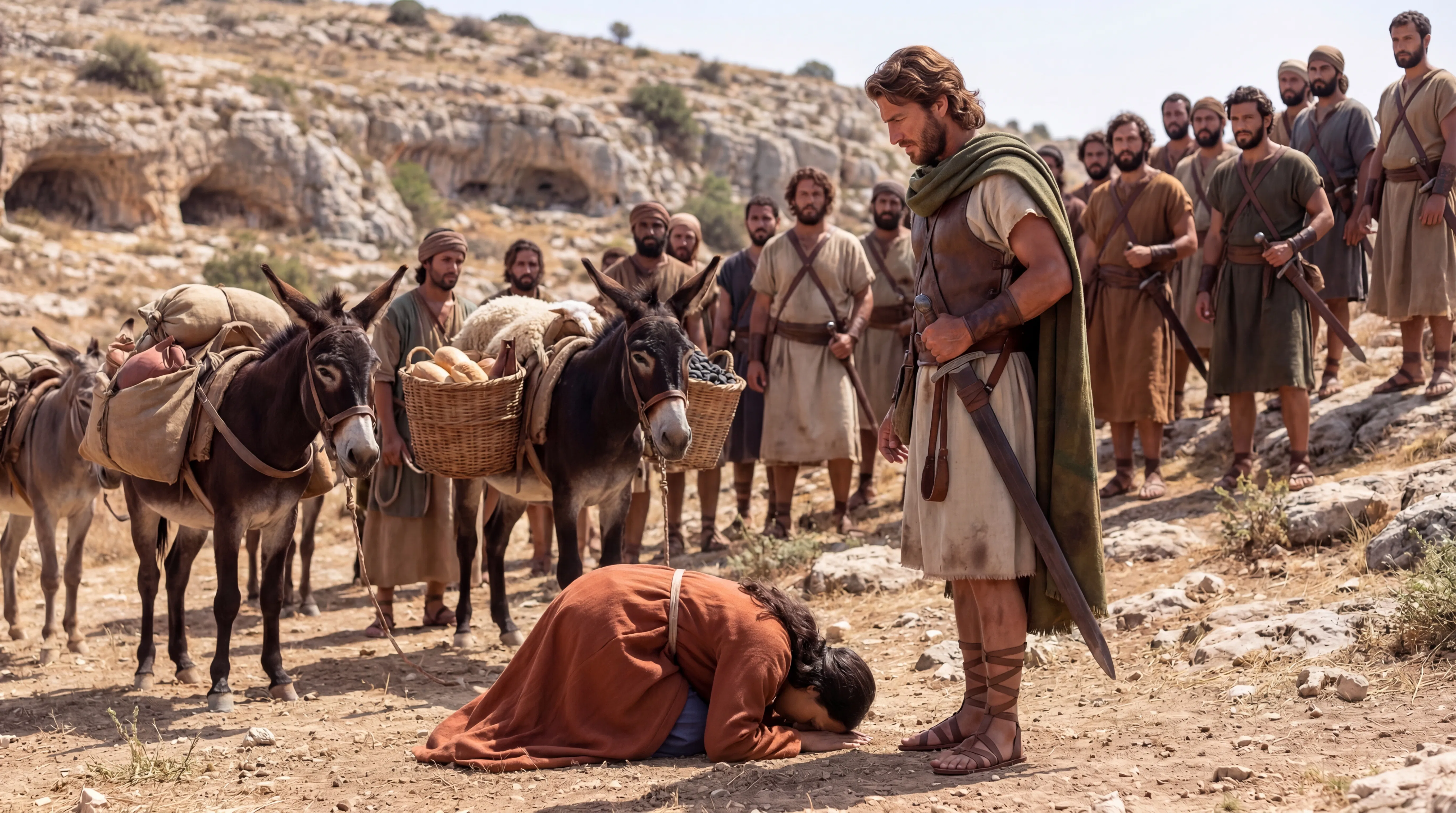 Abigail Pleads for Peace Before David