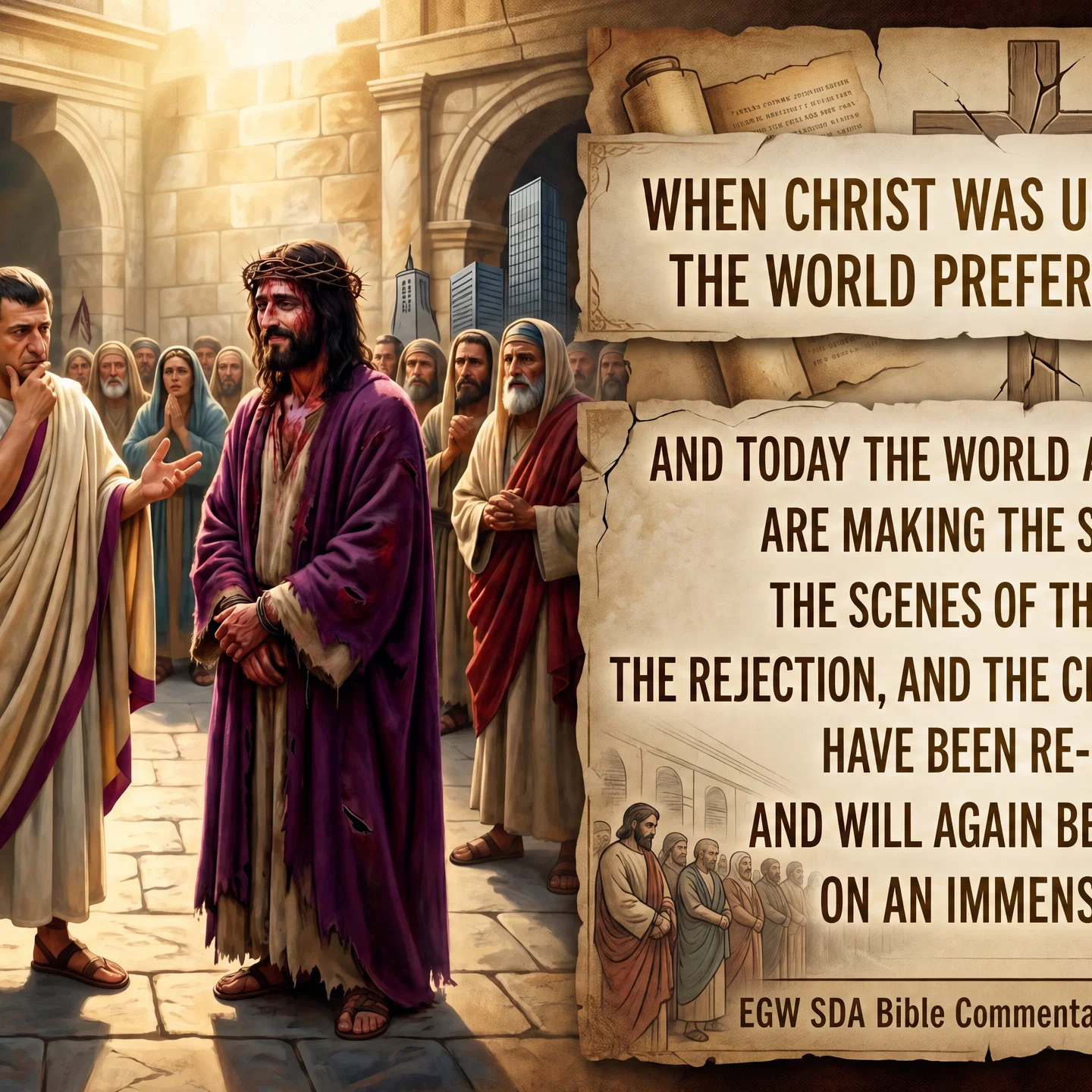 A Repeat of Christ and Barabbas