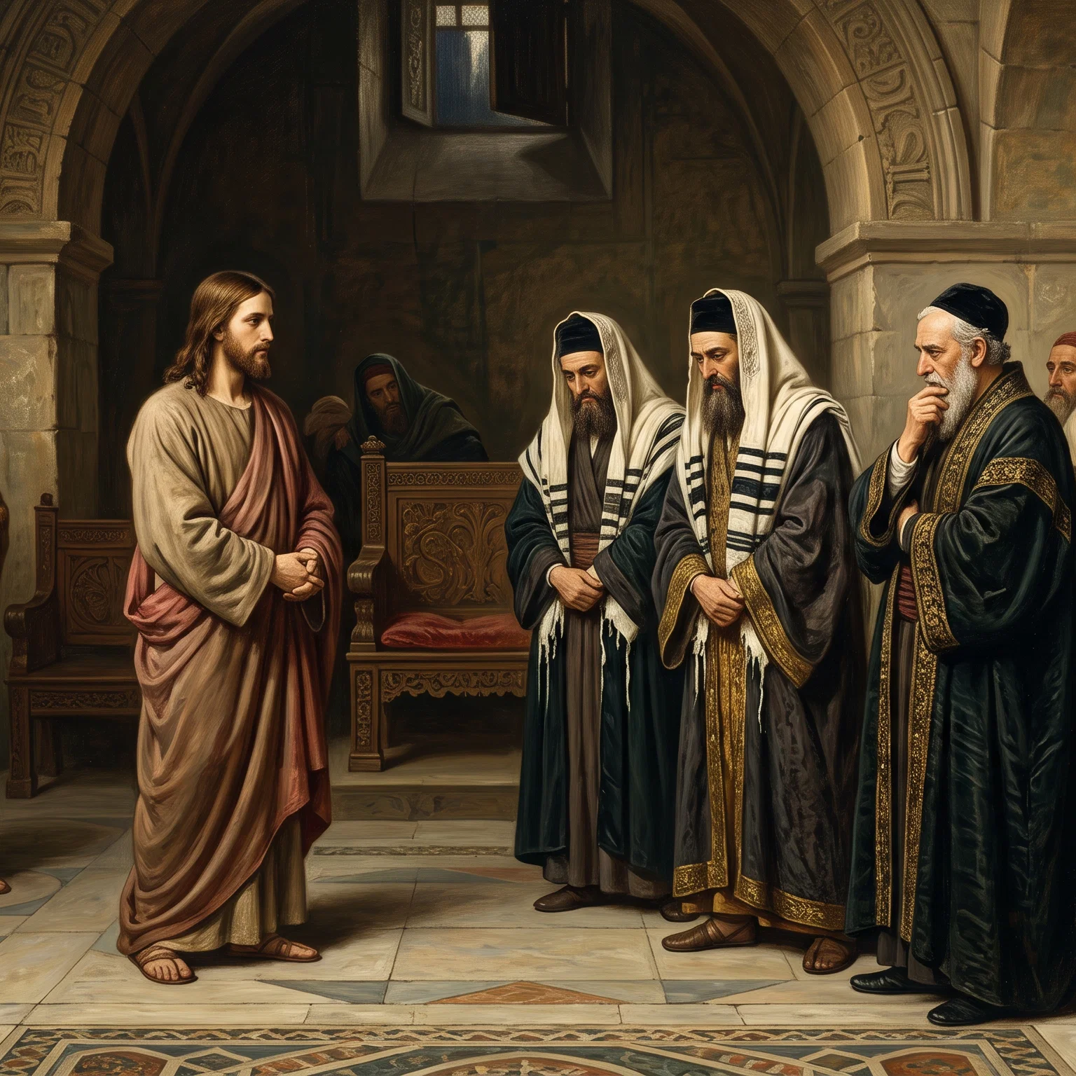 The Silence Before the Pharisees