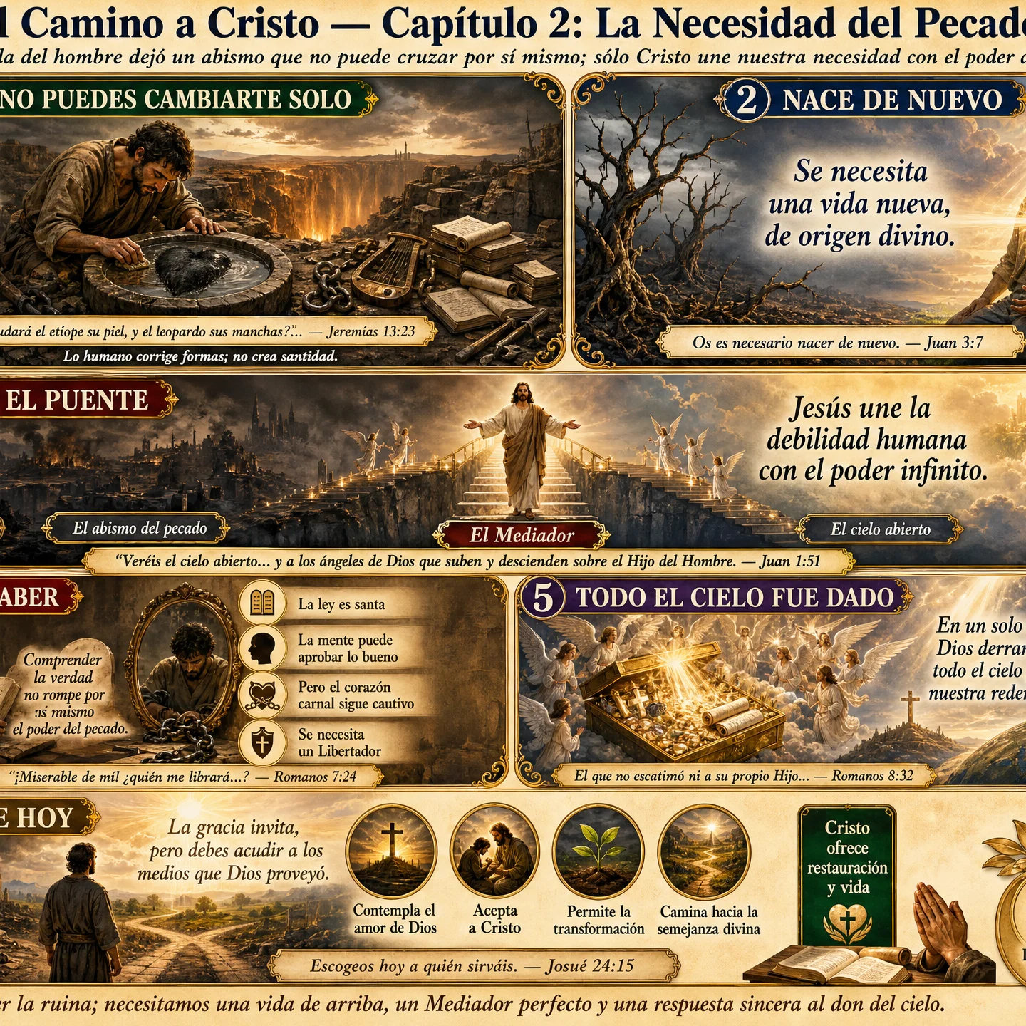 Spanish Steps to Christ Chapter 2