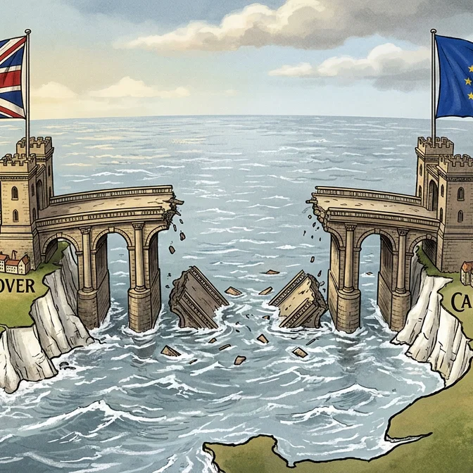 The Severed Passage Across The Channel