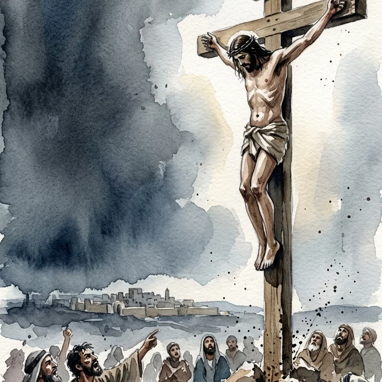 The Silent Sacrifice at Calvary