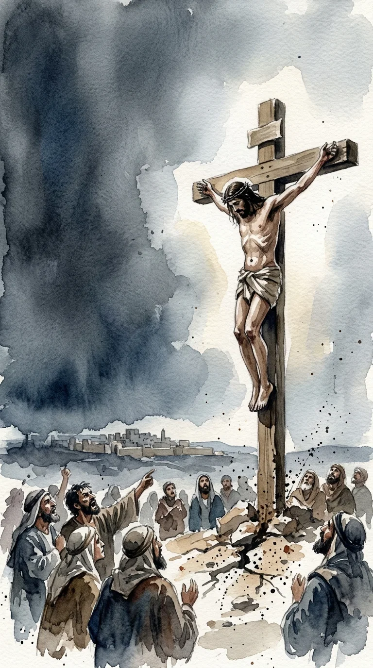 The Silent Sacrifice at Calvary