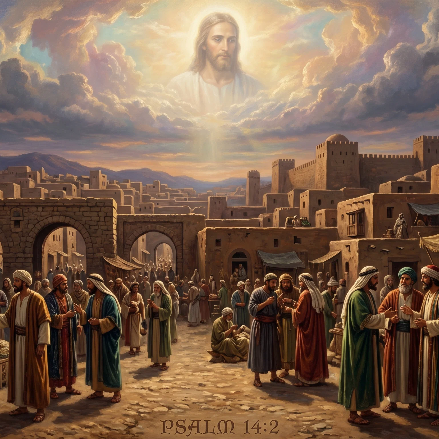 Divine Gaze Upon the Earth