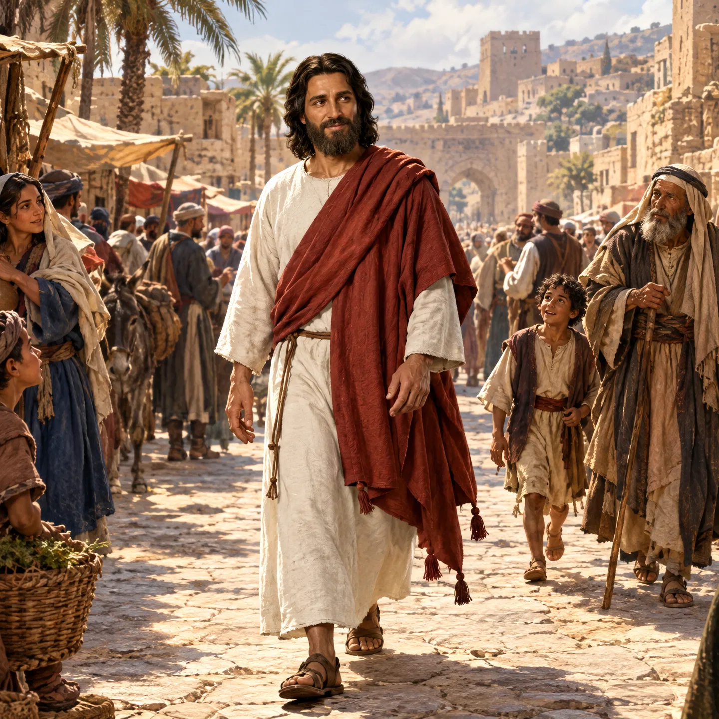 Zacchaeus Seeking A Glimpse of Jesus