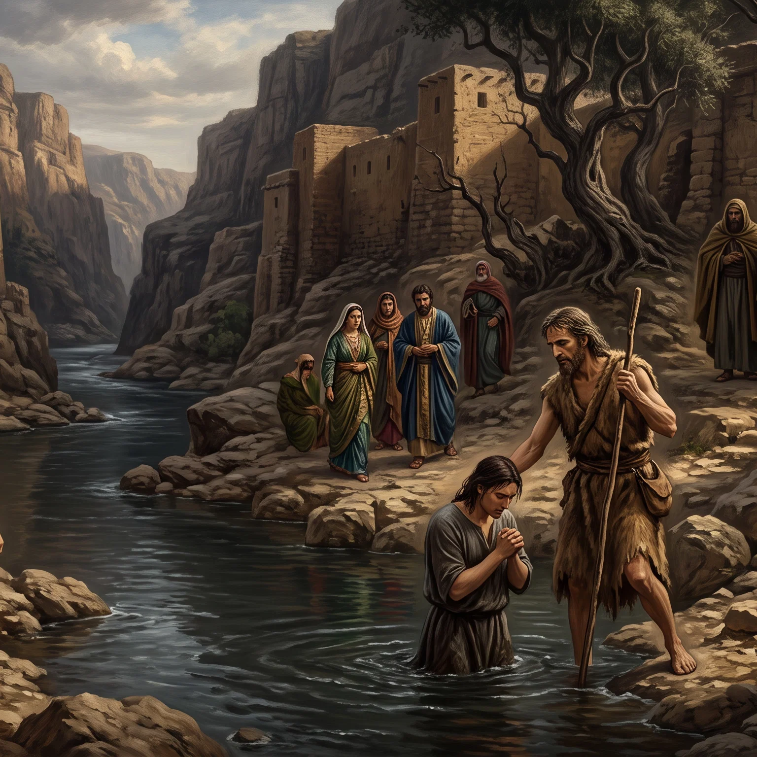 Baptism in the Jordan River