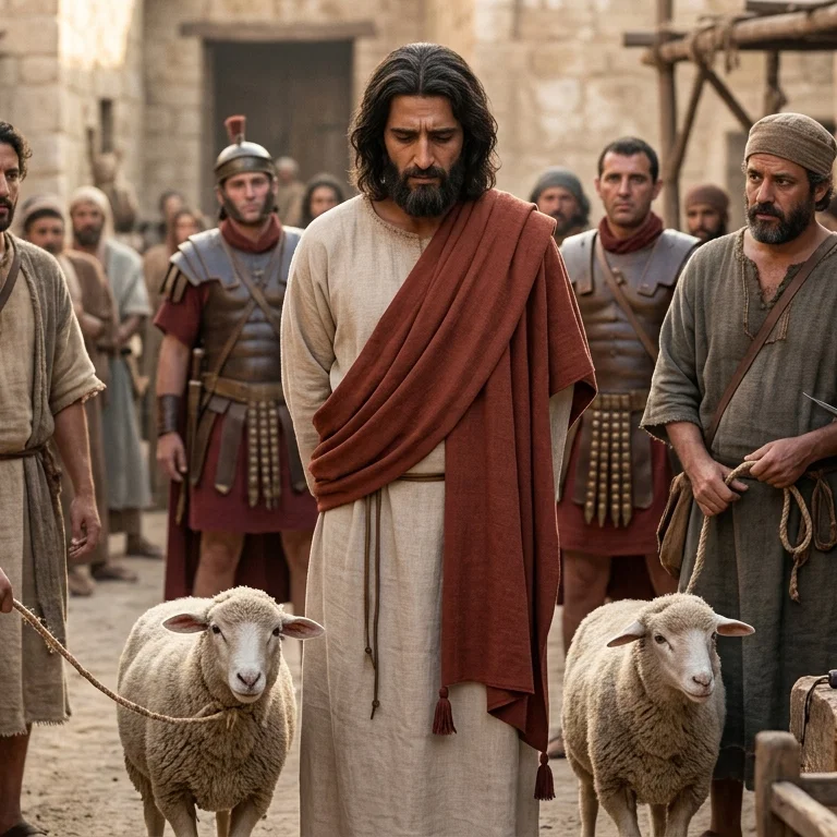 The Silent Lamb Before The Sacrifice