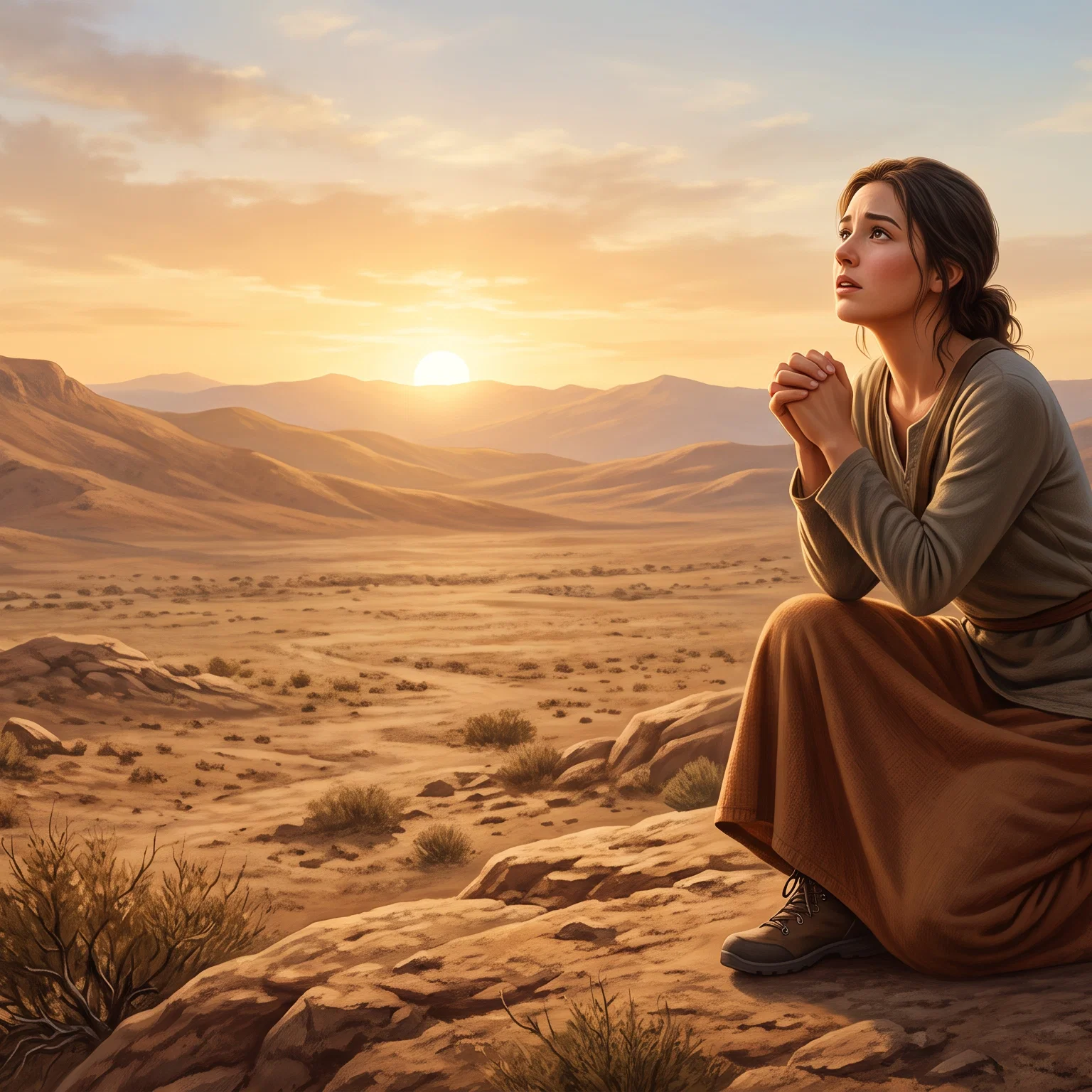 A Thirsty Soul Seeking The Divine