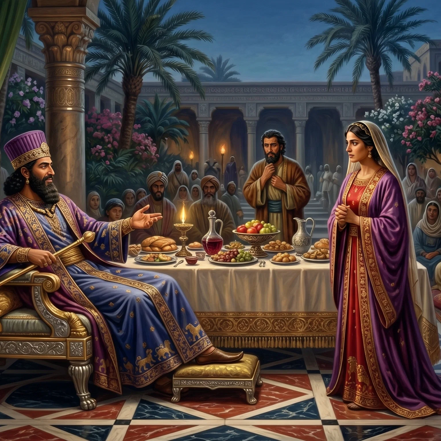 Queen Esther Before the Persian Throne