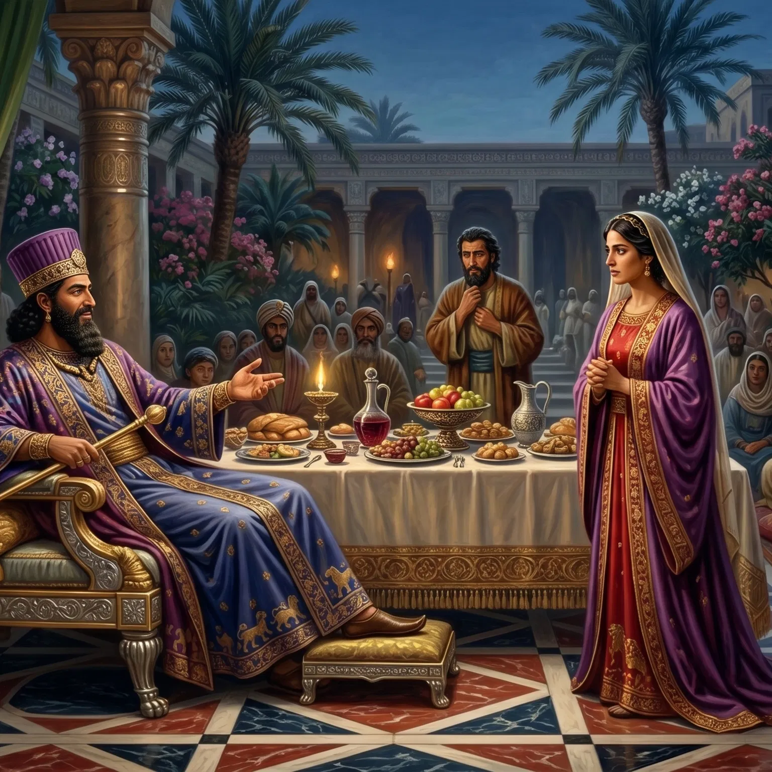 Queen Esther Before the Persian Throne