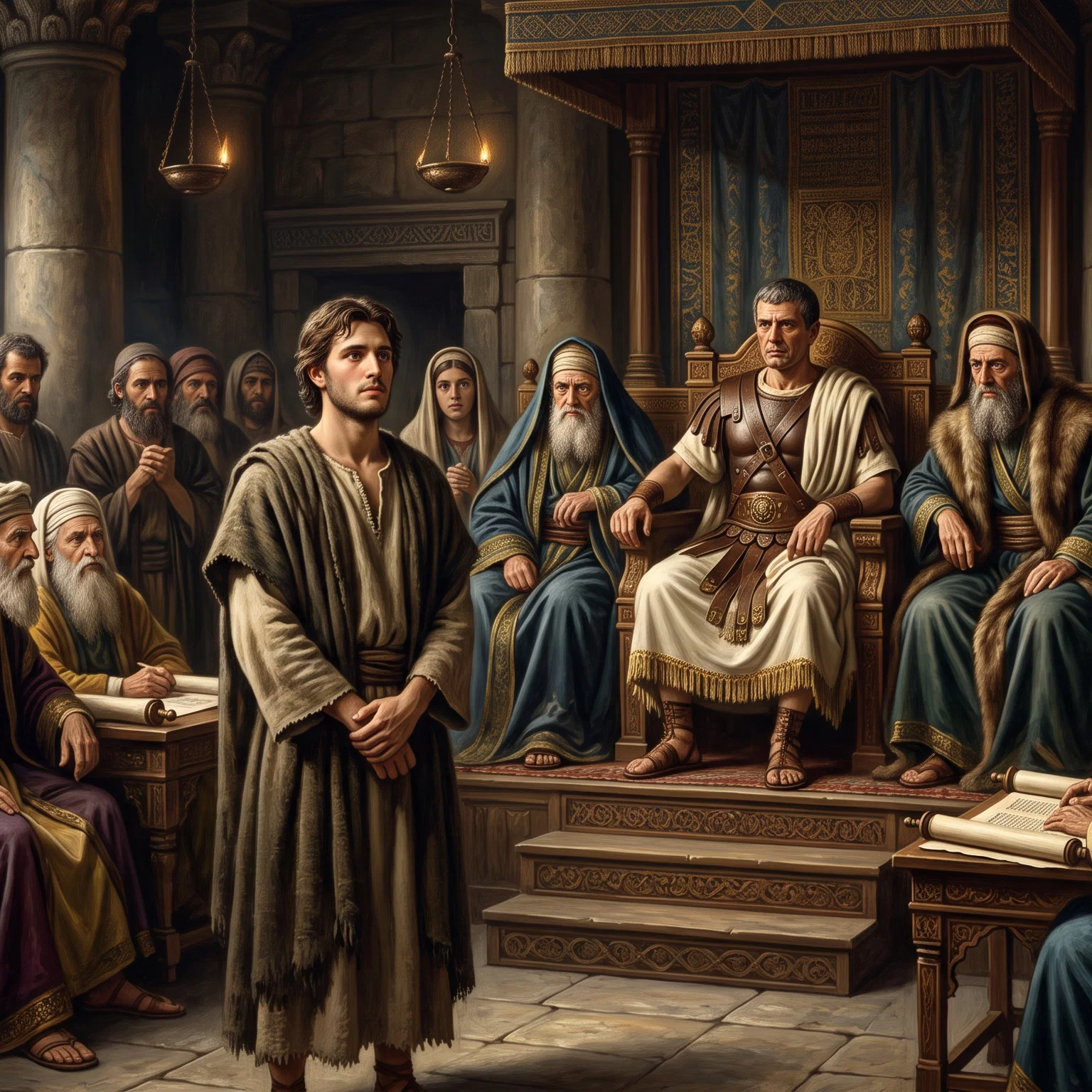 Divine Wisdom Before the Accusers