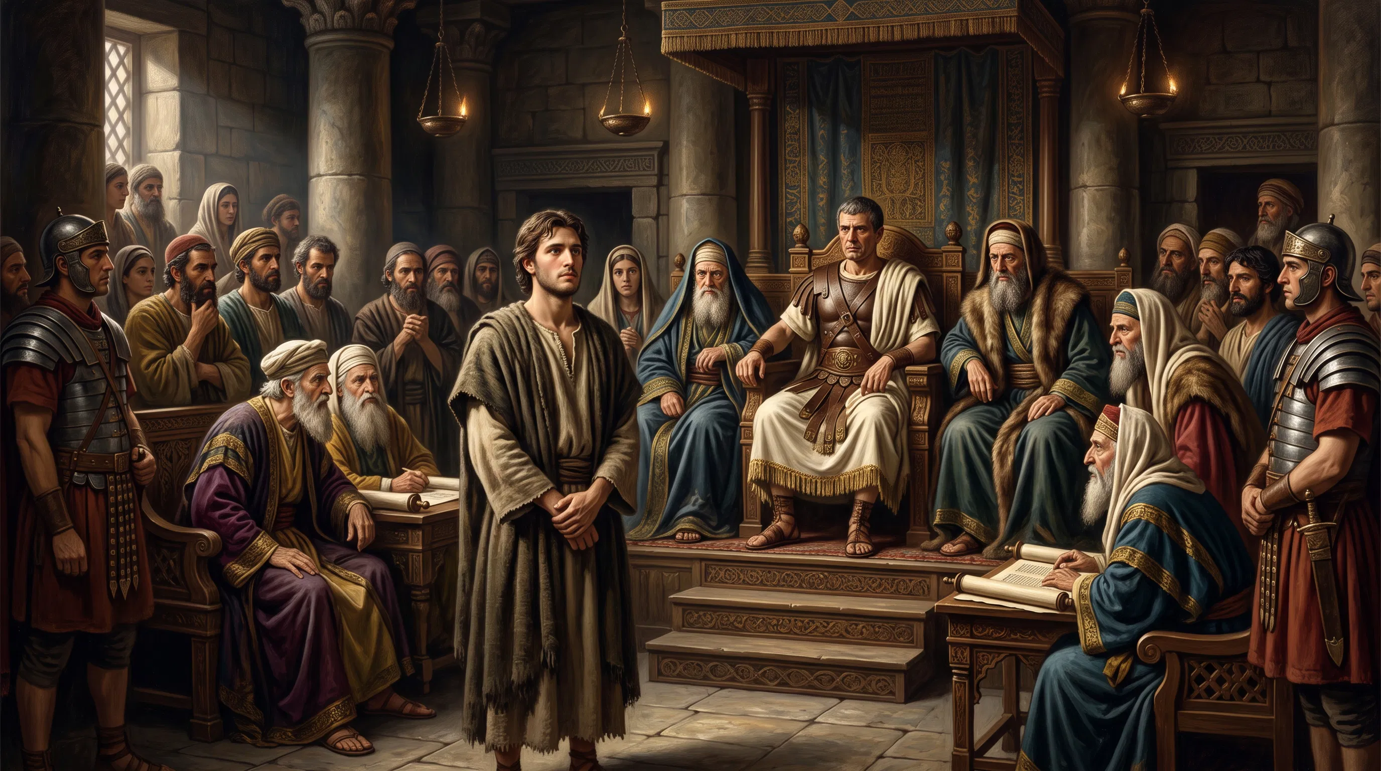 Divine Wisdom Before the Accusers