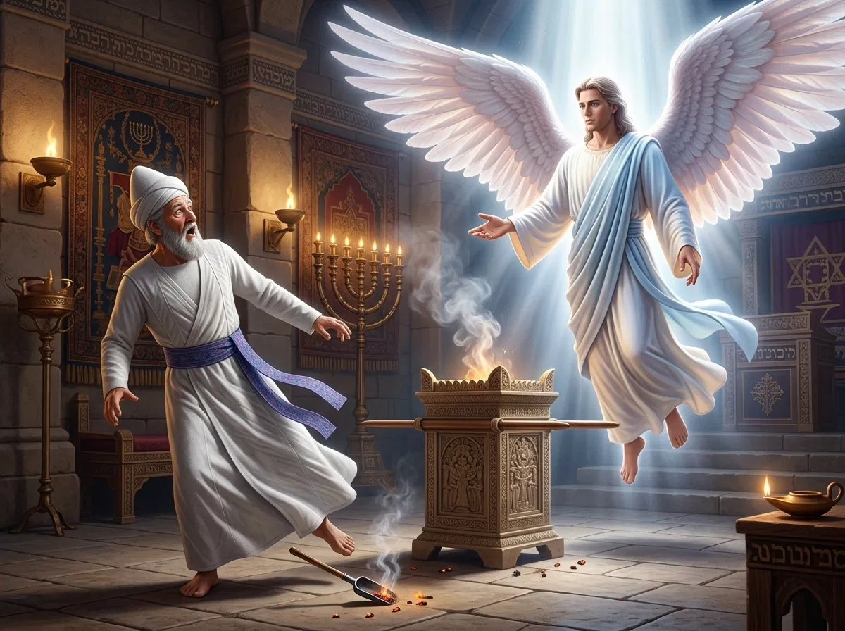 The Angel Appears to Zacharias in the Temple