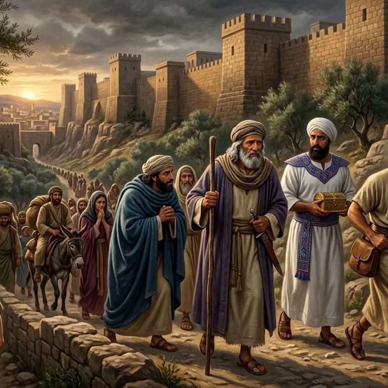 The Exile of King David