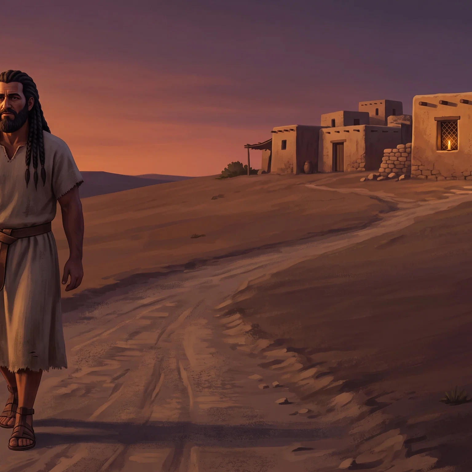Samson Approaches the Evening Horizon