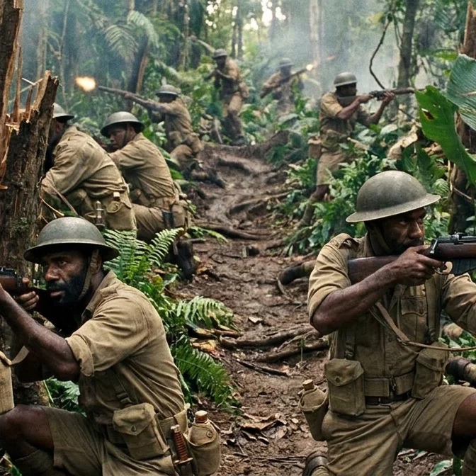 Fijian Warriors in the Jungle Heat