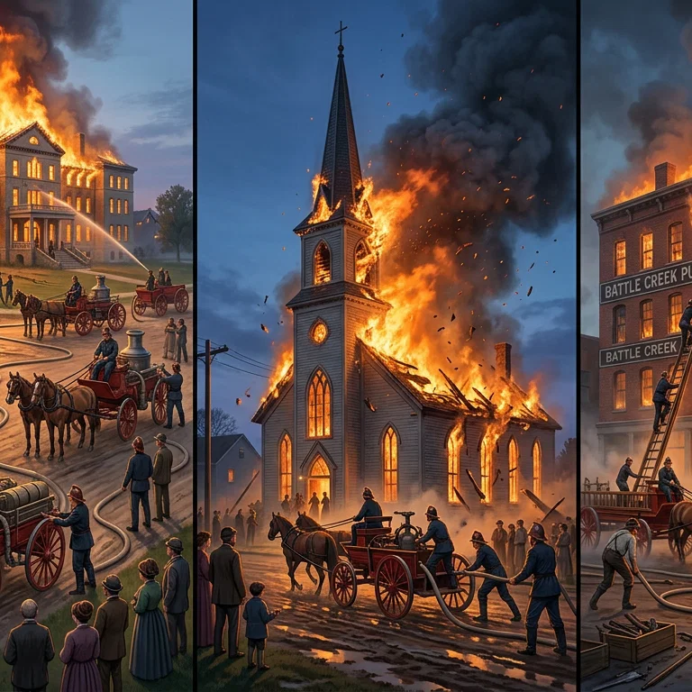 Tragedy Strikes - The Battle Creek Fires