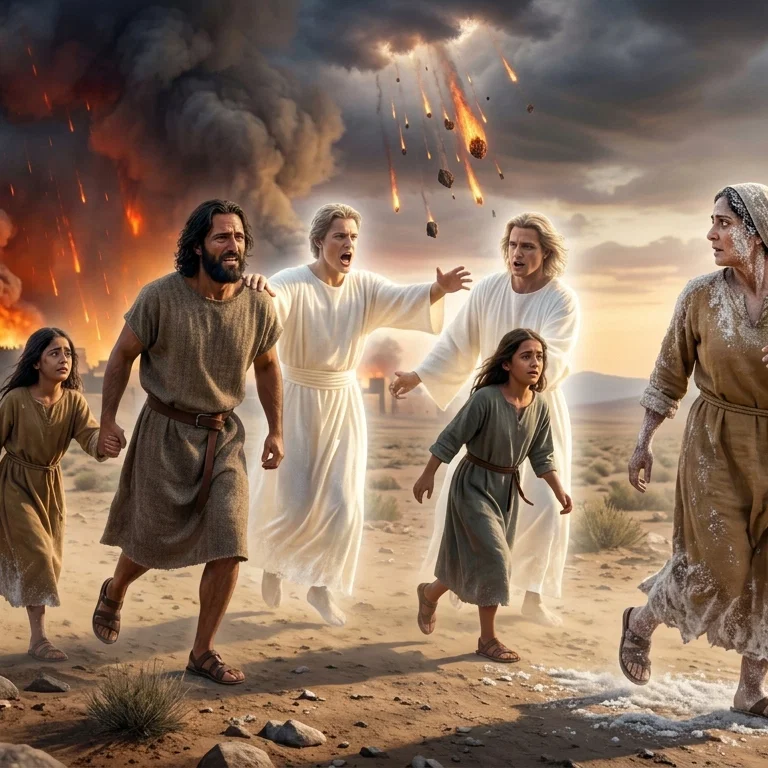 The Fateful Glance at Sodom's Fall