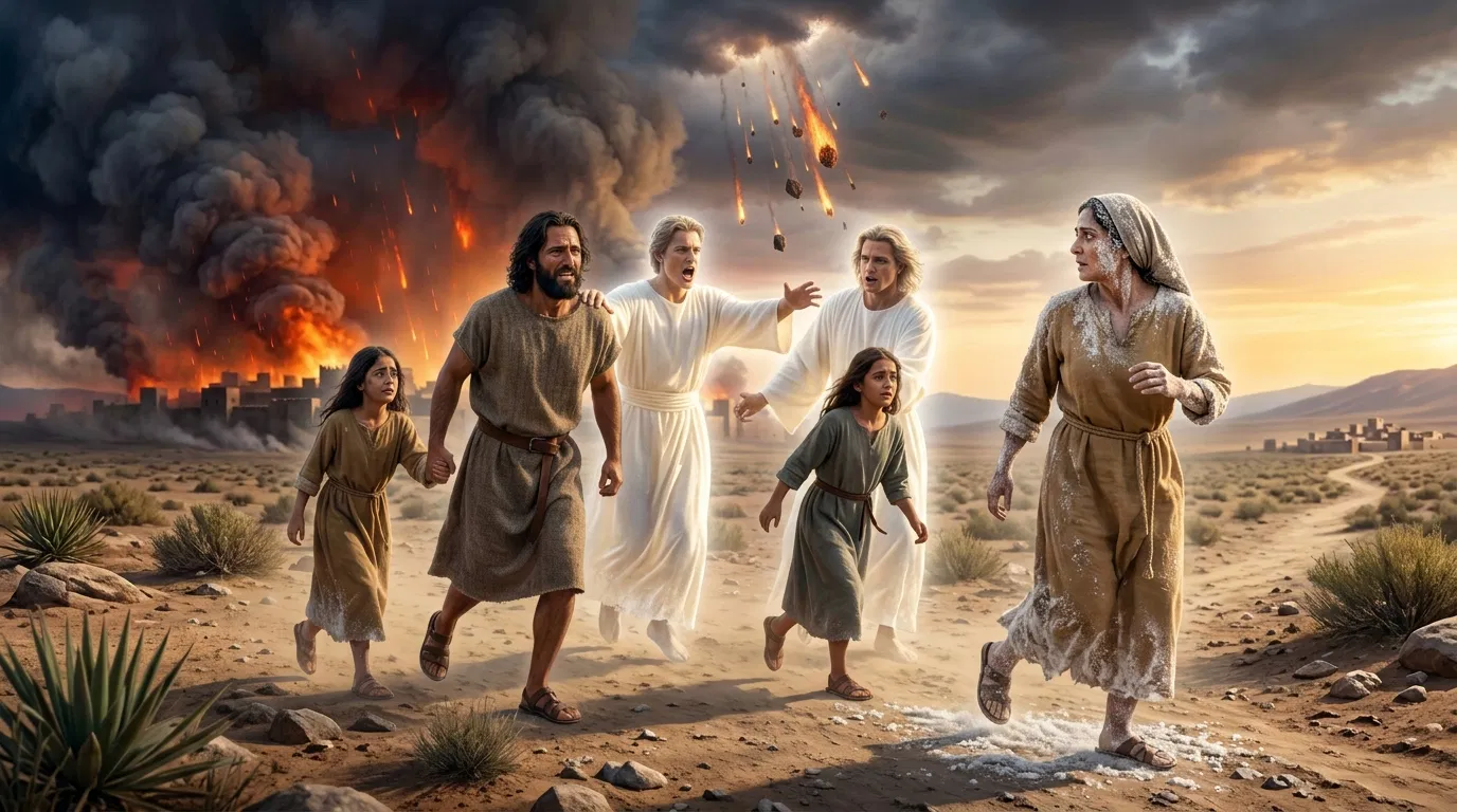 The Fateful Glance at Sodom's Fall