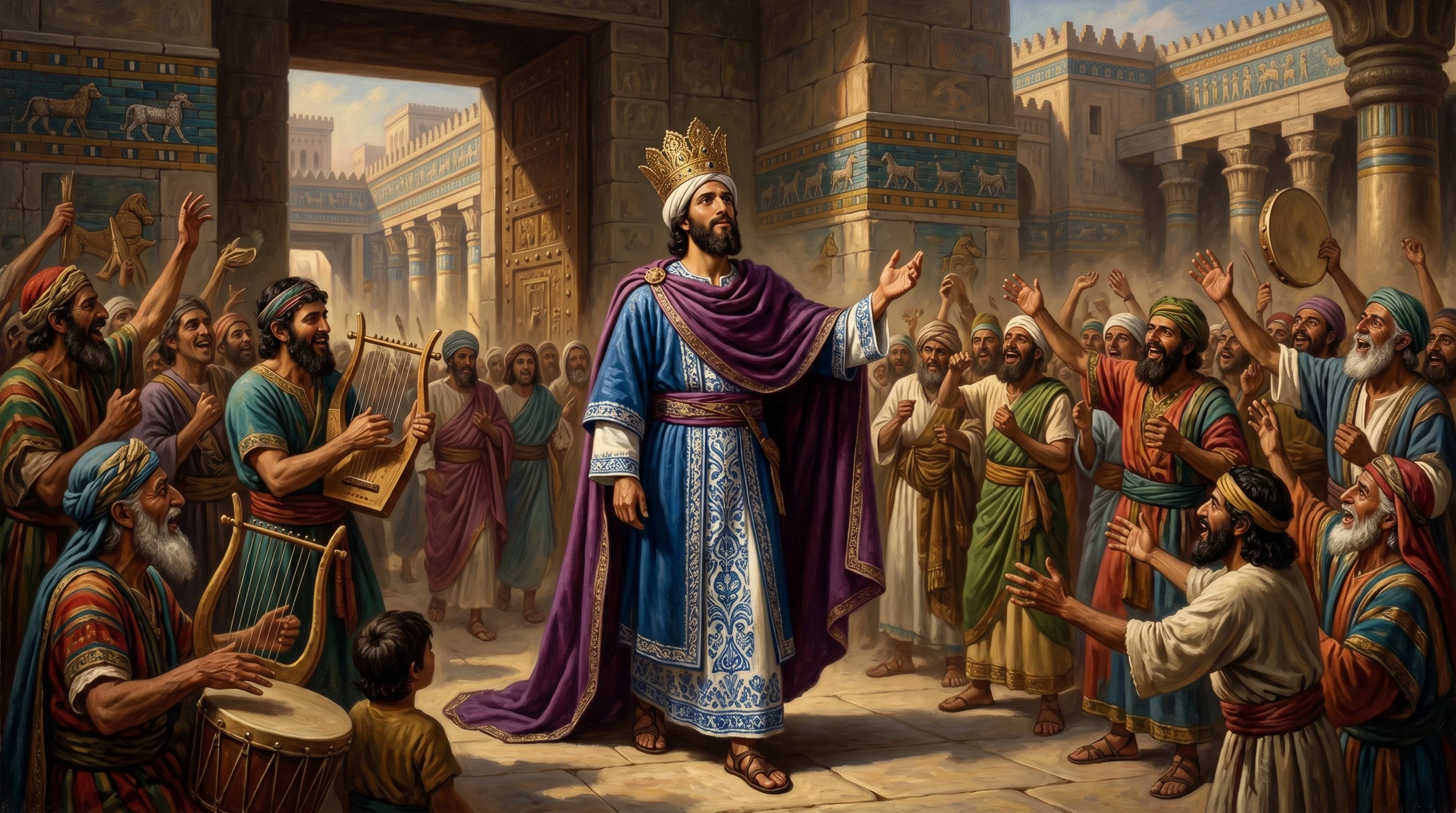 Mordecai Walks In Royal Splendour