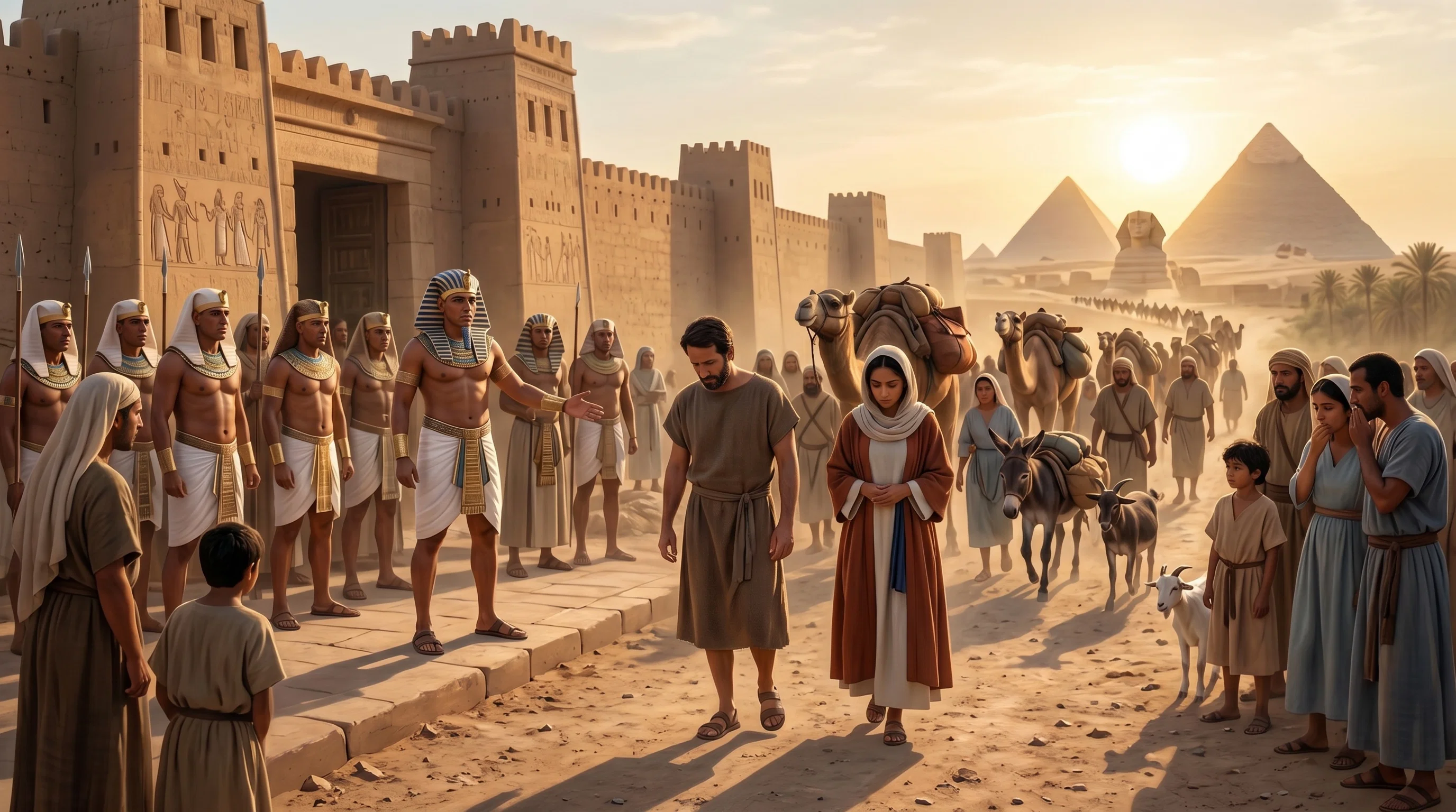 The Exile from Egypt of Abram and his family
