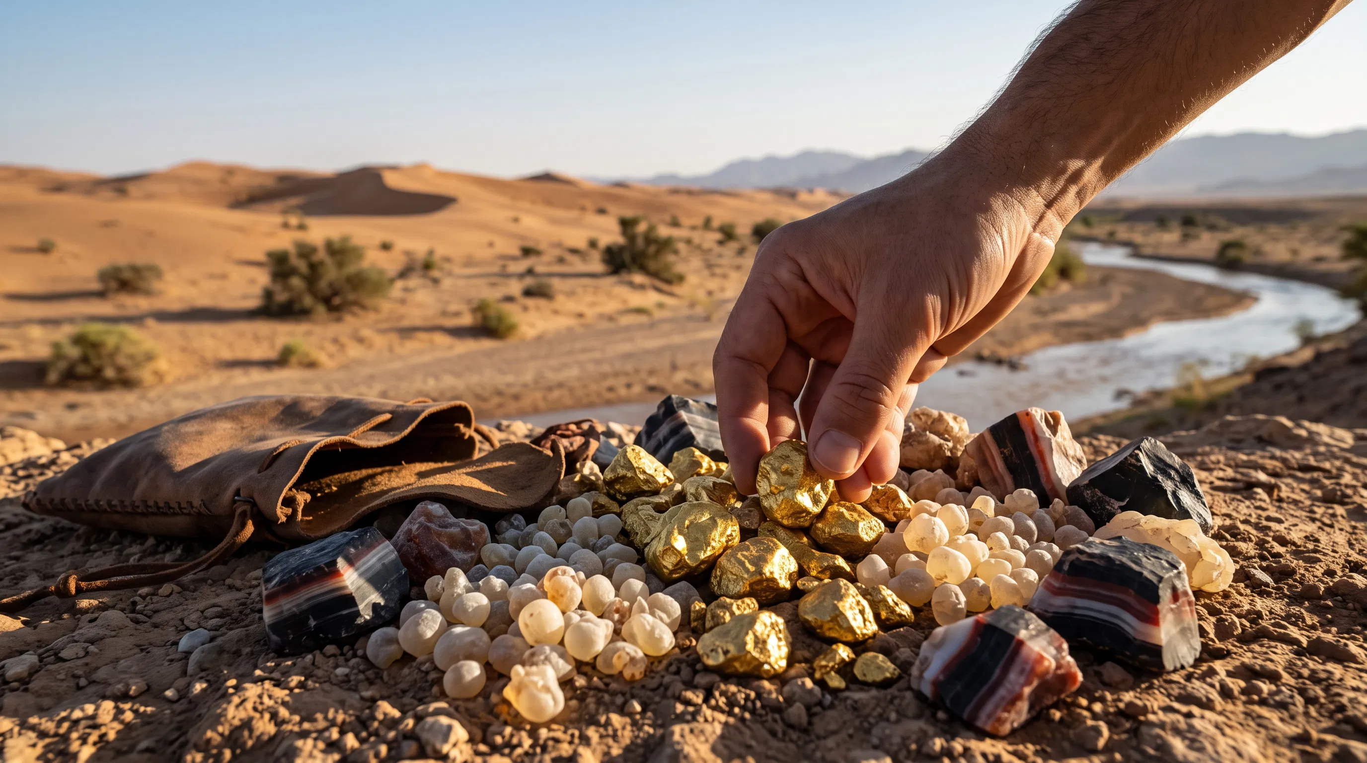 Gold, Bdellium and Onyx Stones in the Desert