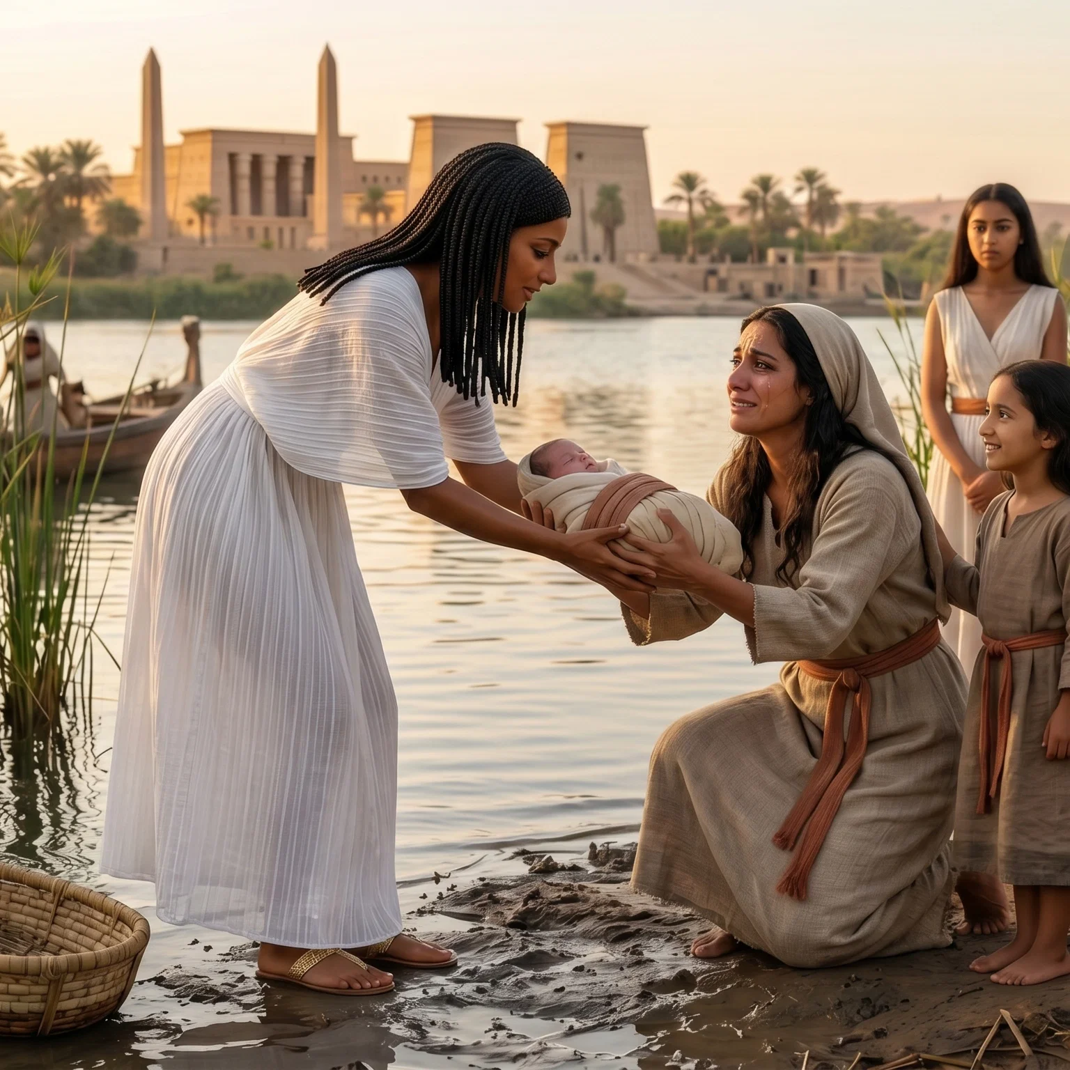 A Mother's Miracle in Pharaoh's Court