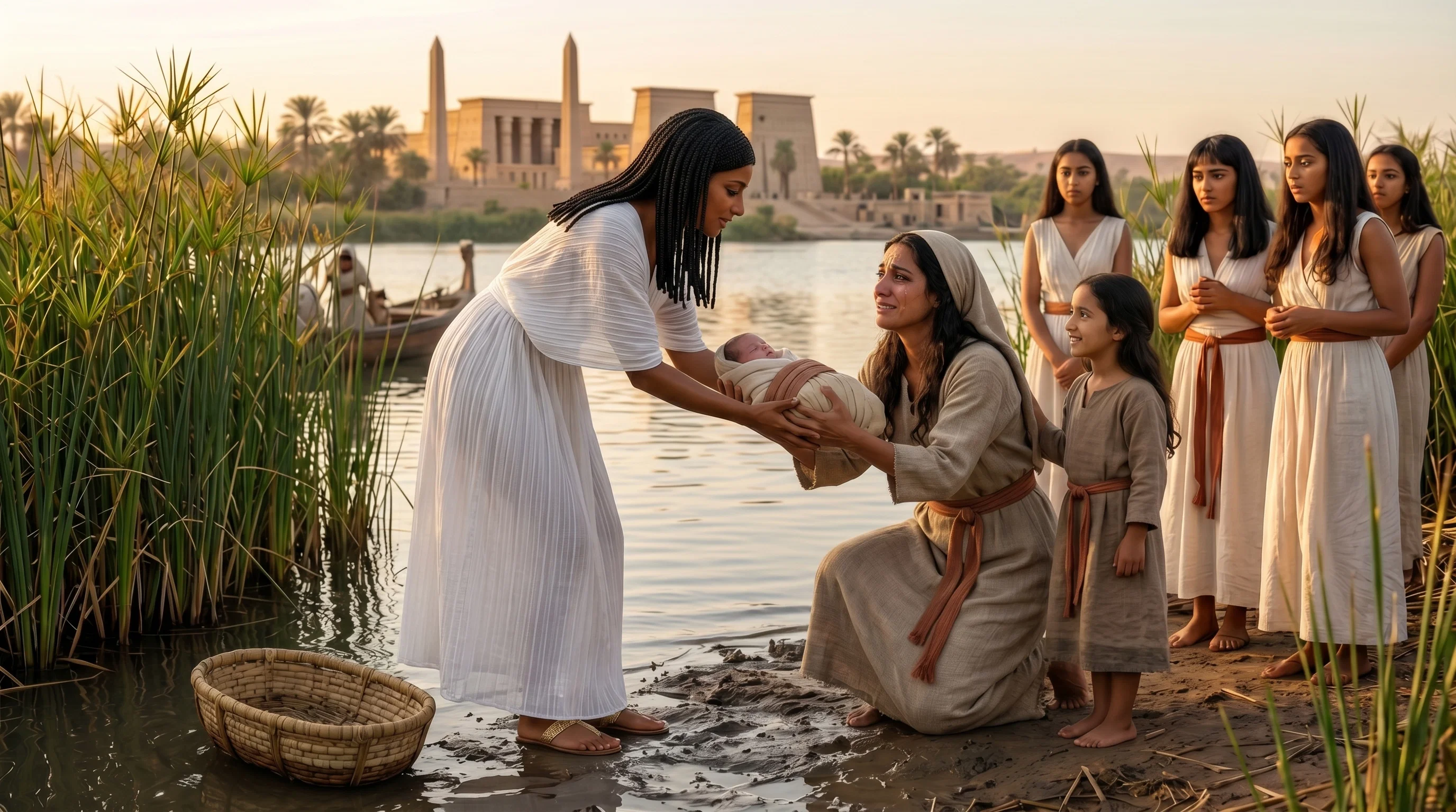 A Mother's Miracle in Pharaoh's Court