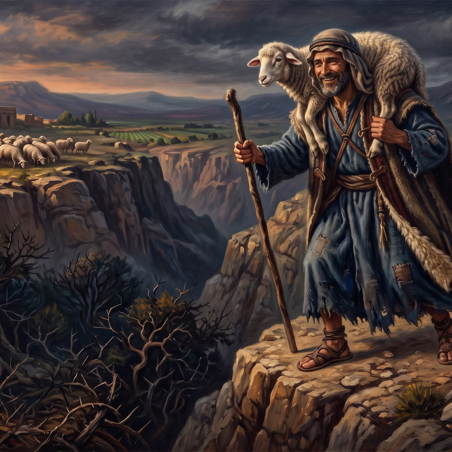 The Good Shepherd Finds the Lost