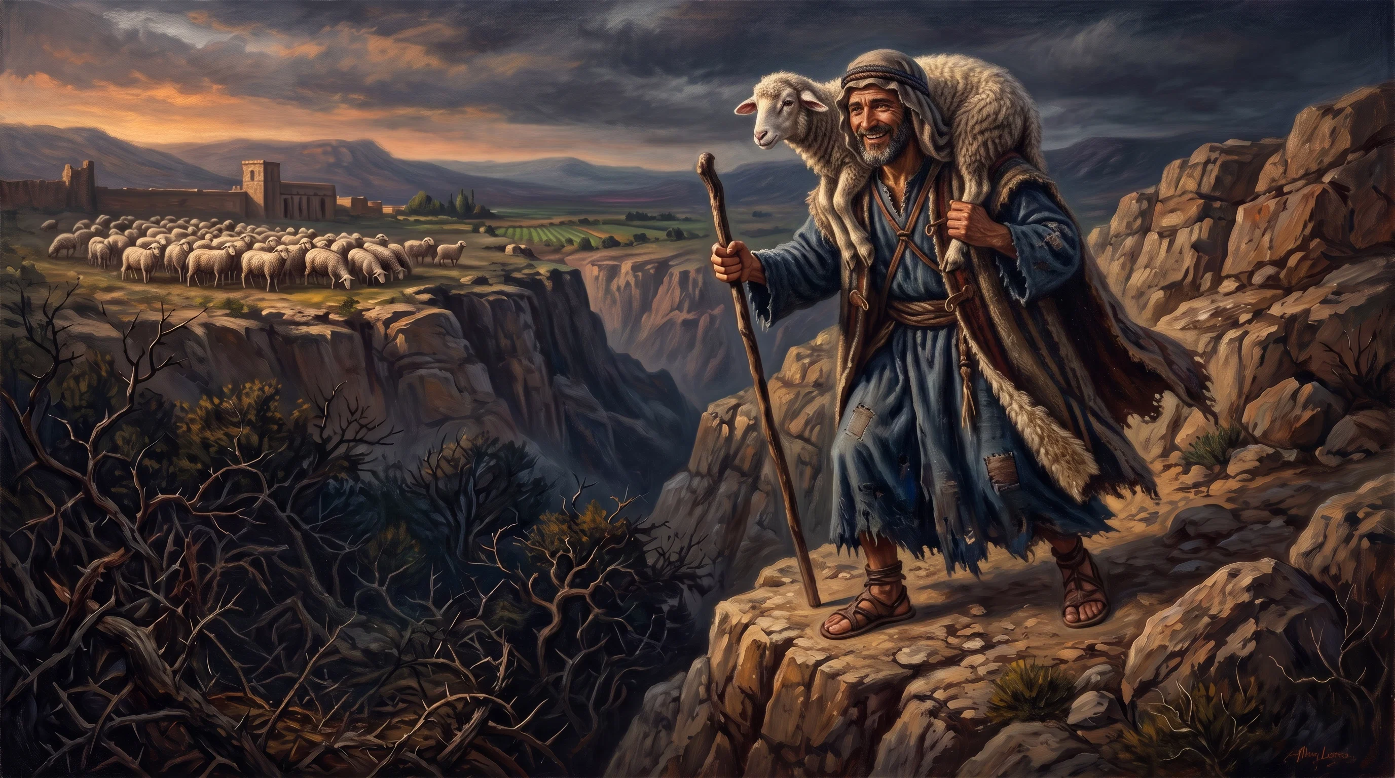 The Good Shepherd Finds the Lost