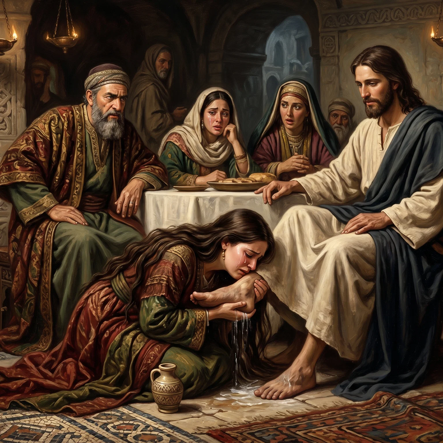 A Heart of Devotion at His Feet