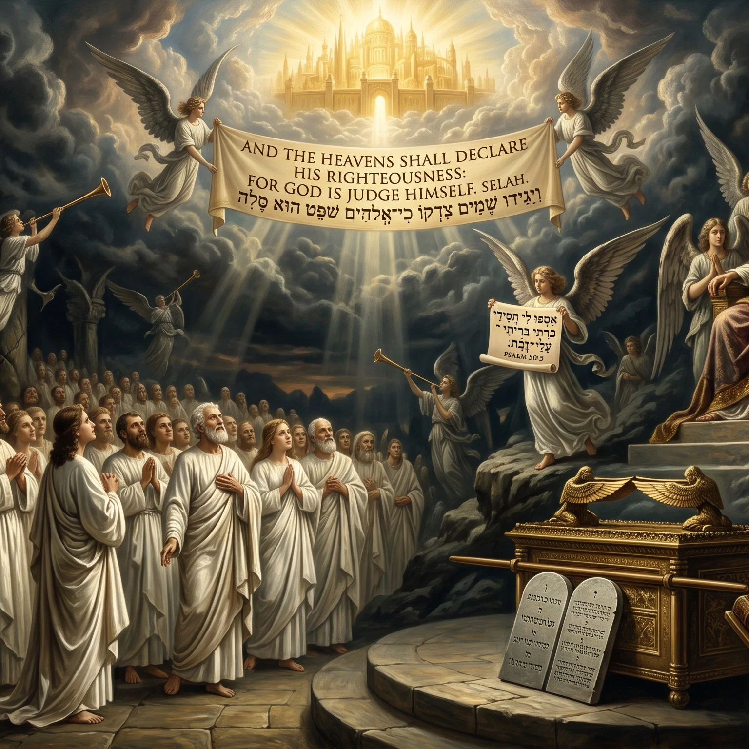 Gathering of the Faithful Before Heaven