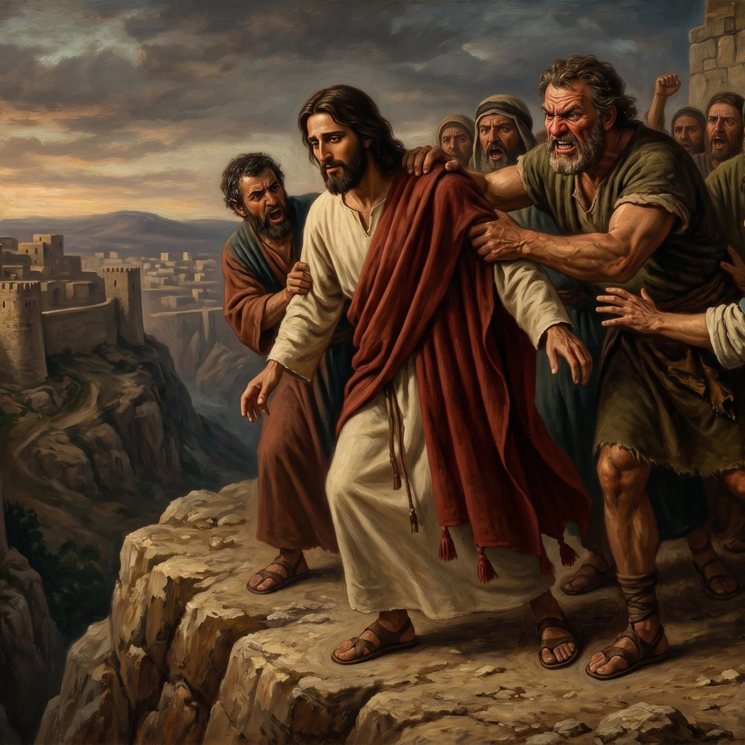 The Precipice and Divine Deliverance