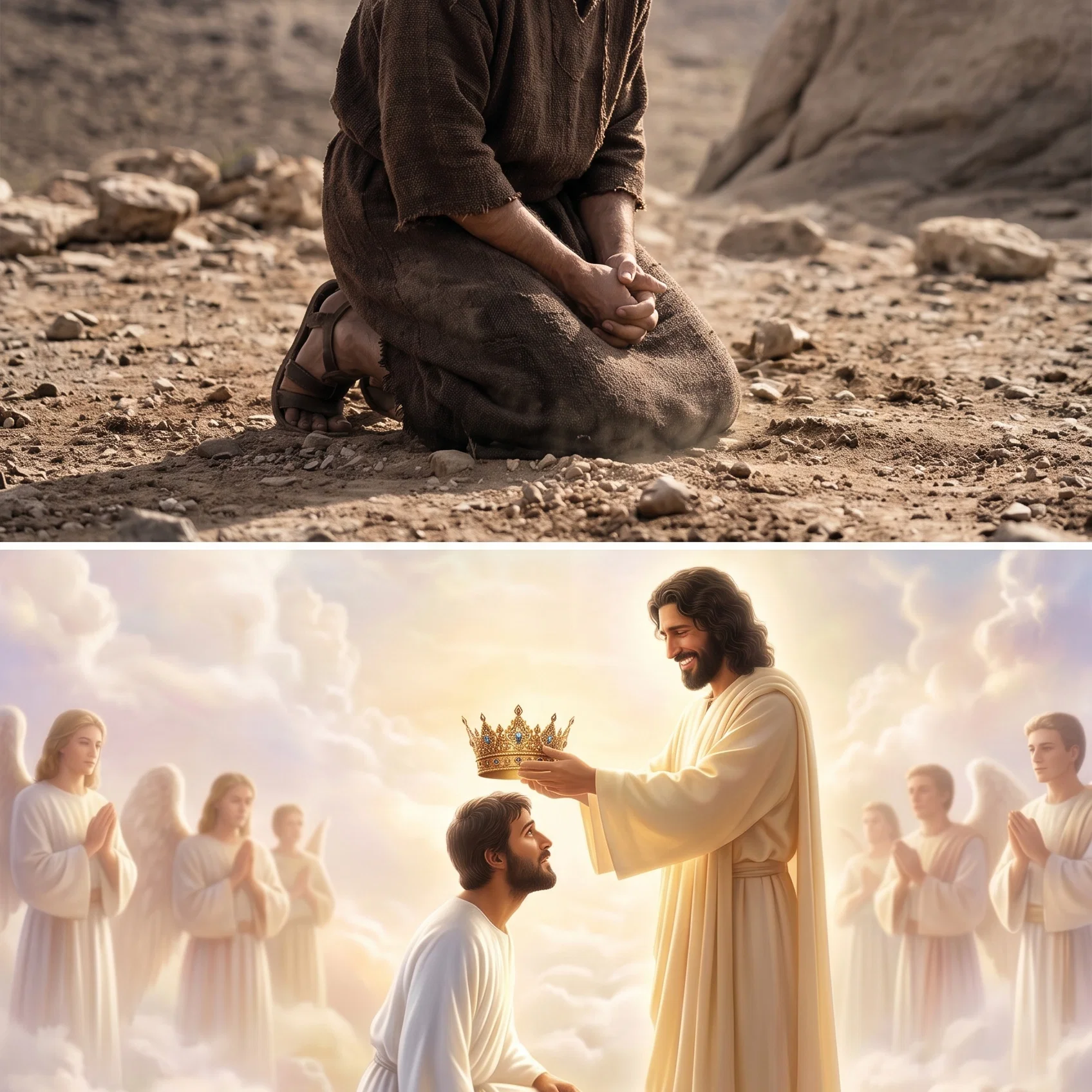 Humility rewarded with honour