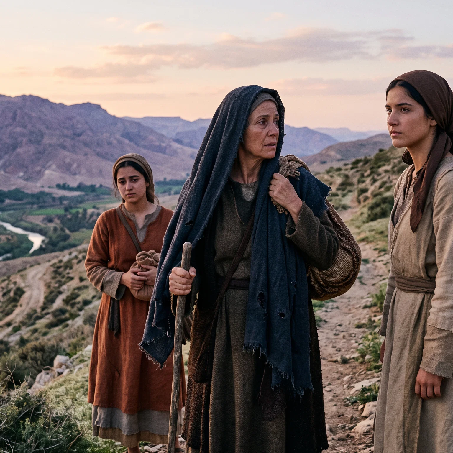 Ruth Returning to the Promised Land