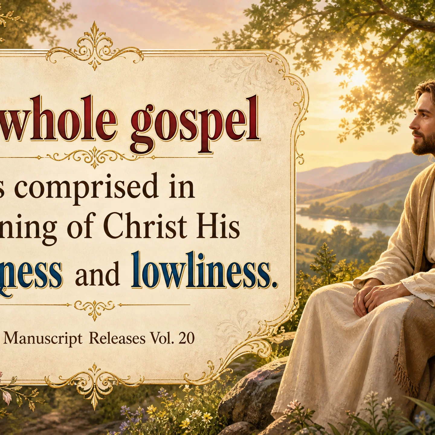 Meekness and Lowliness