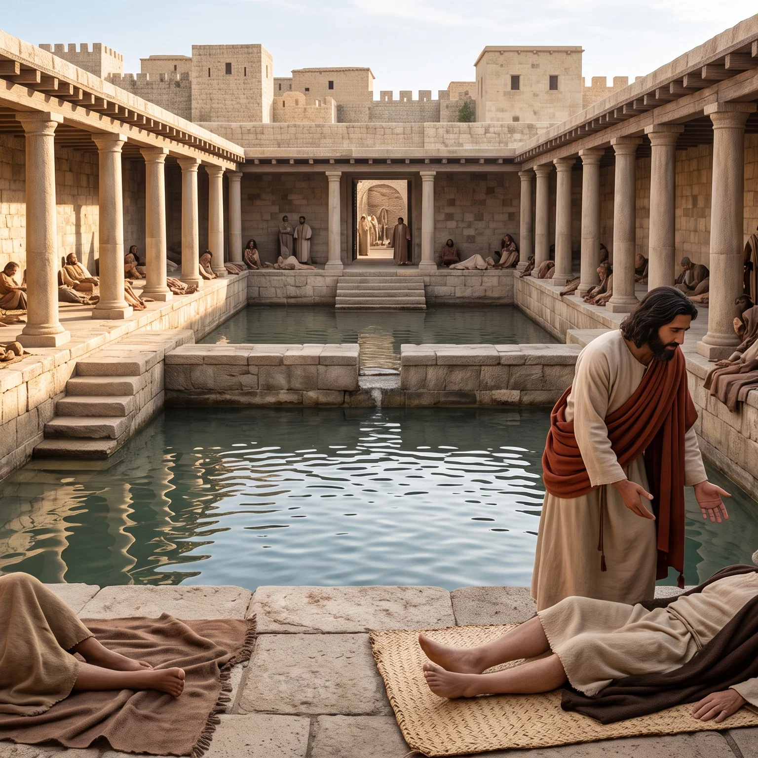 Healing Waters at the Bethesda Pools