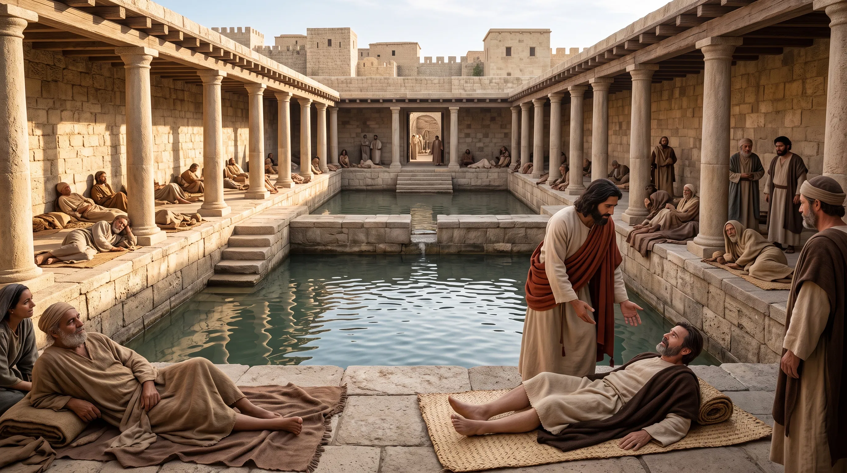 Healing Waters at the Bethesda Pools