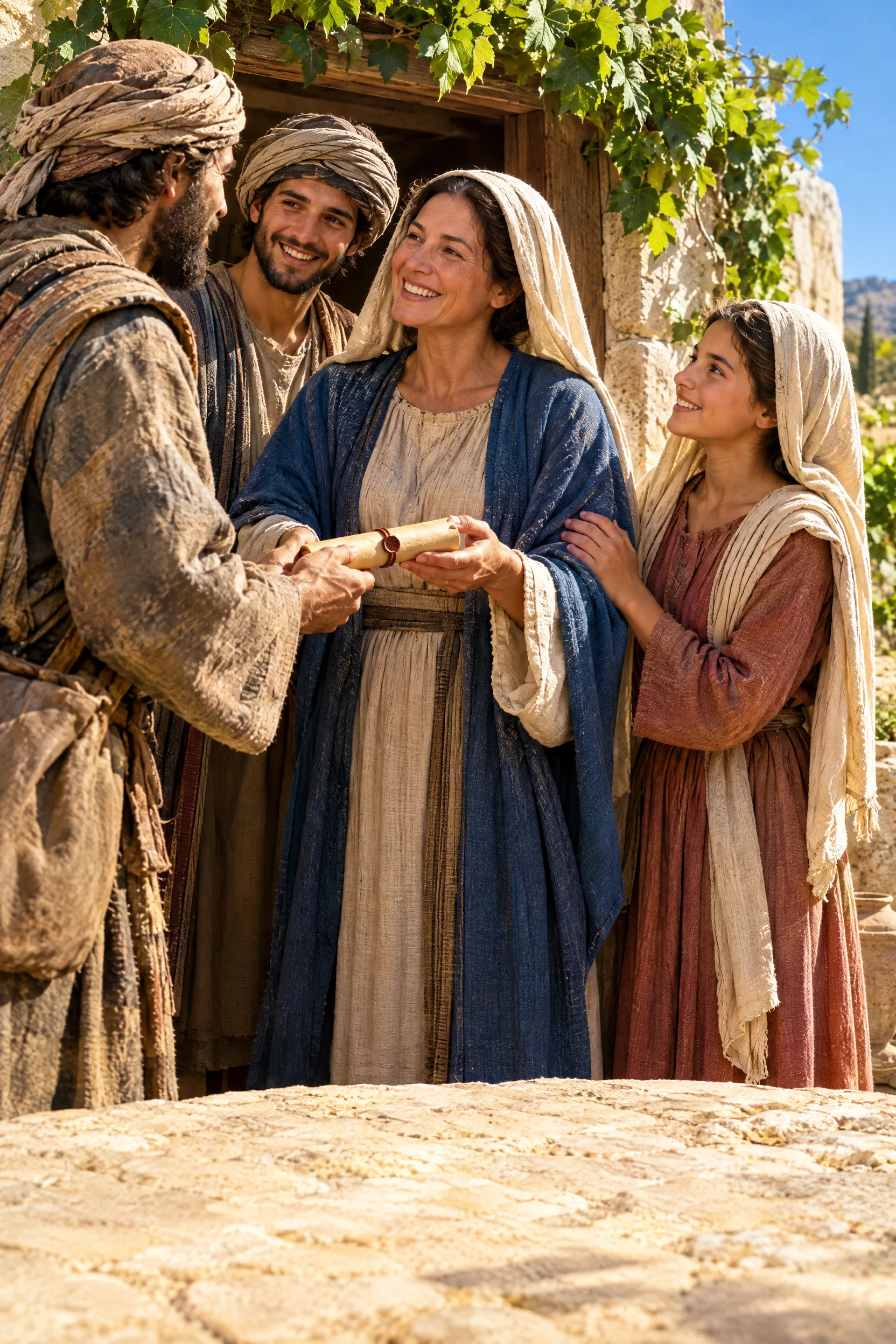 Christian Mother Receives a Sealed Letter