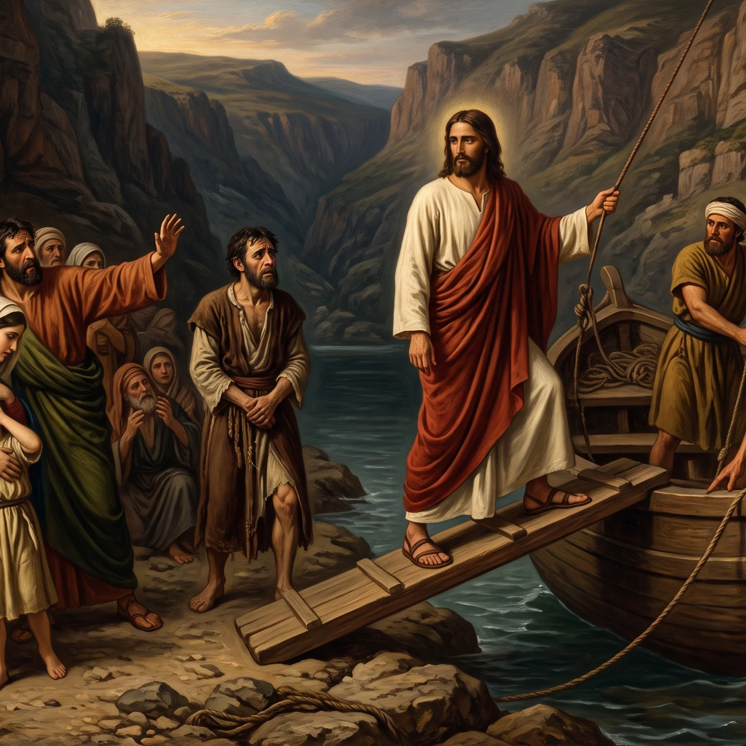 Departure from the Gadarene Shores