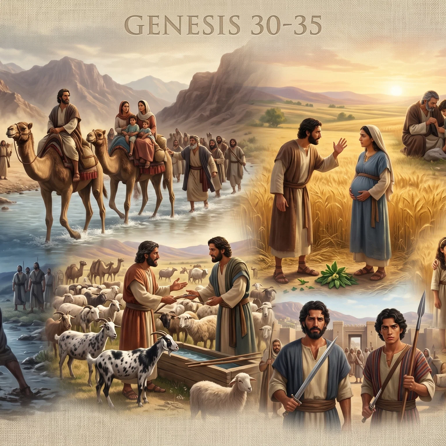Jacob's Journey Through Divine Promises