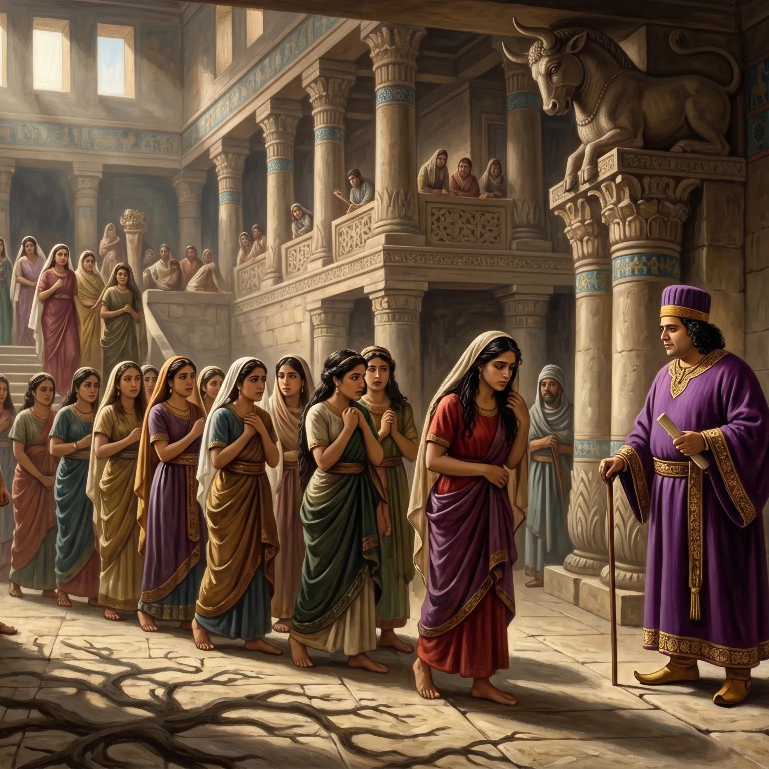 Esther Brought to the King's Palace