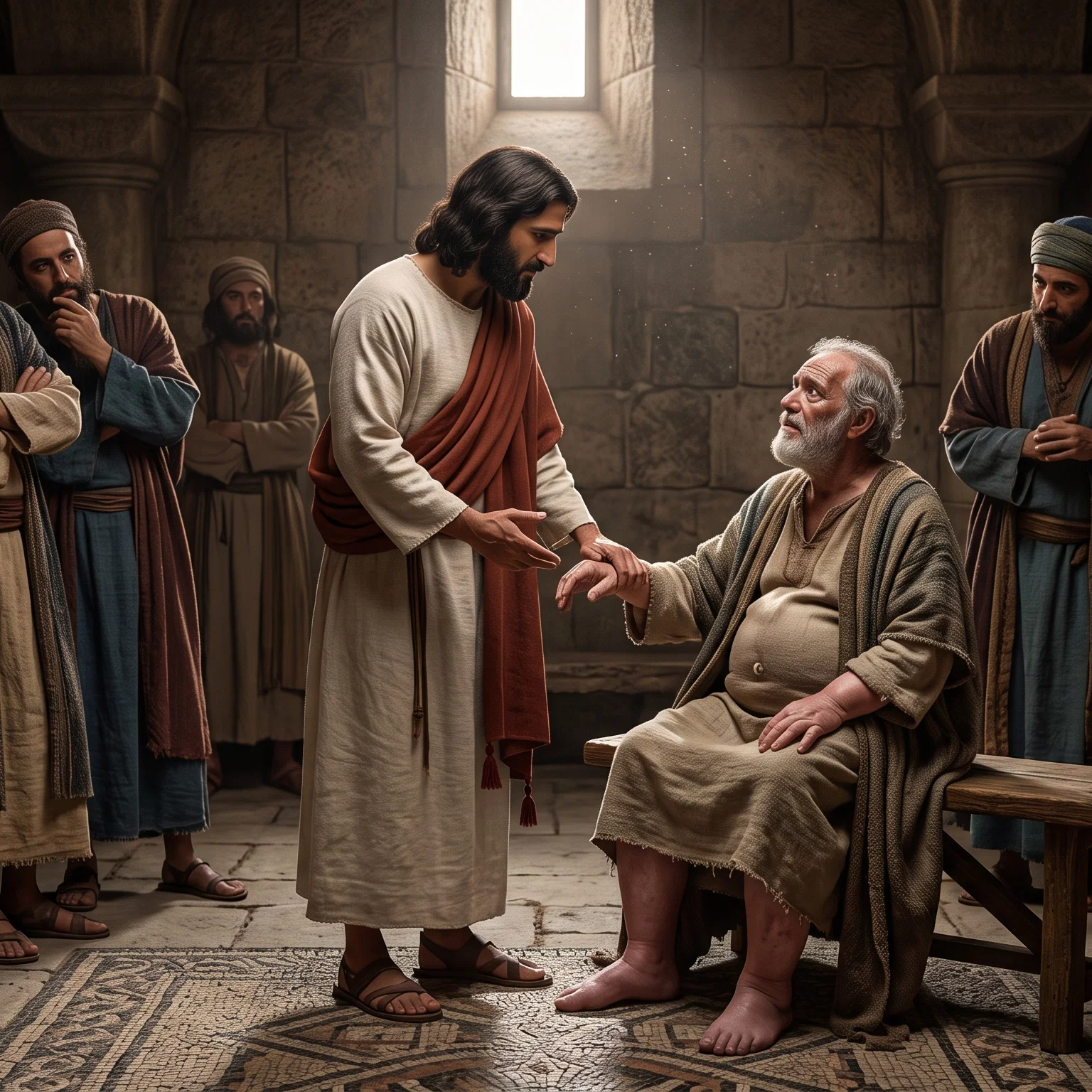 The Healer Encountering the Afflicted
