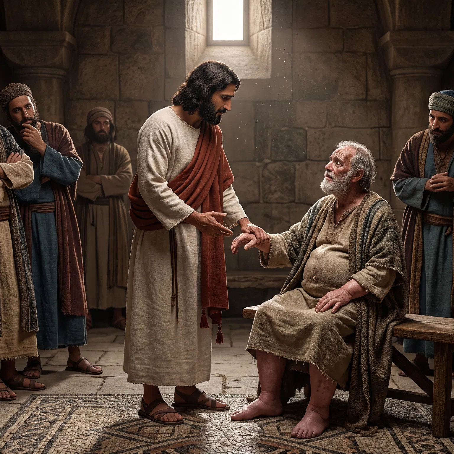 The Healer Encountering the Afflicted