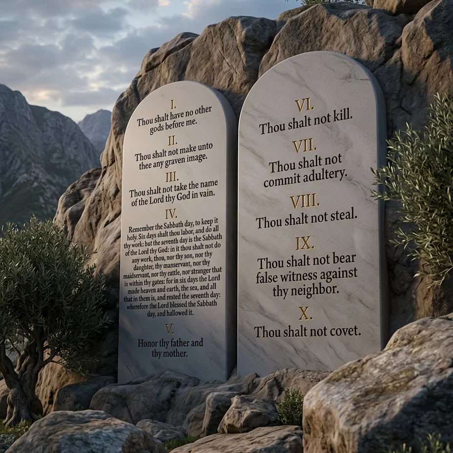 The Sacred Fourth Commandment Tablet