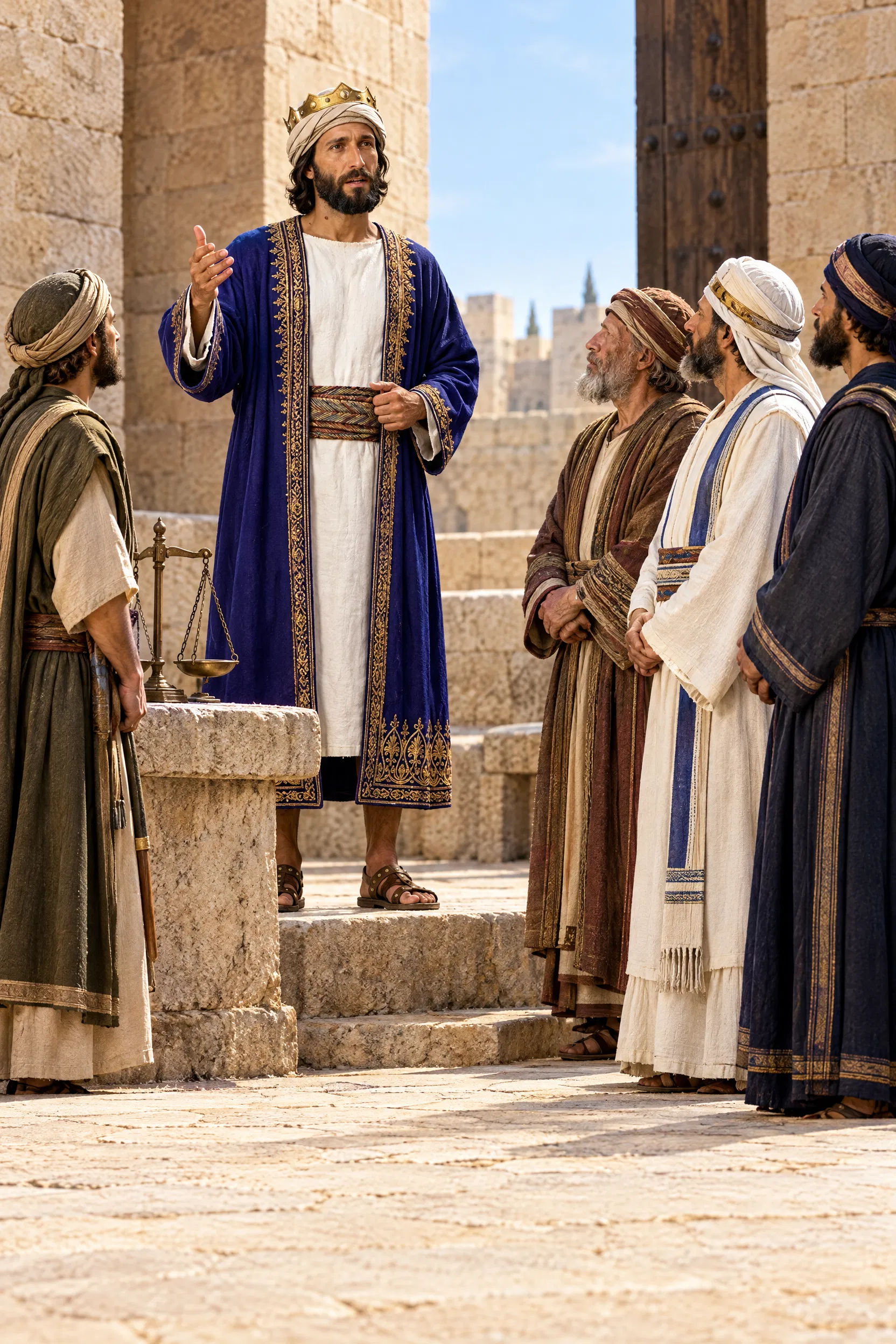 Jehoshaphat Charges the Judges He Appointed